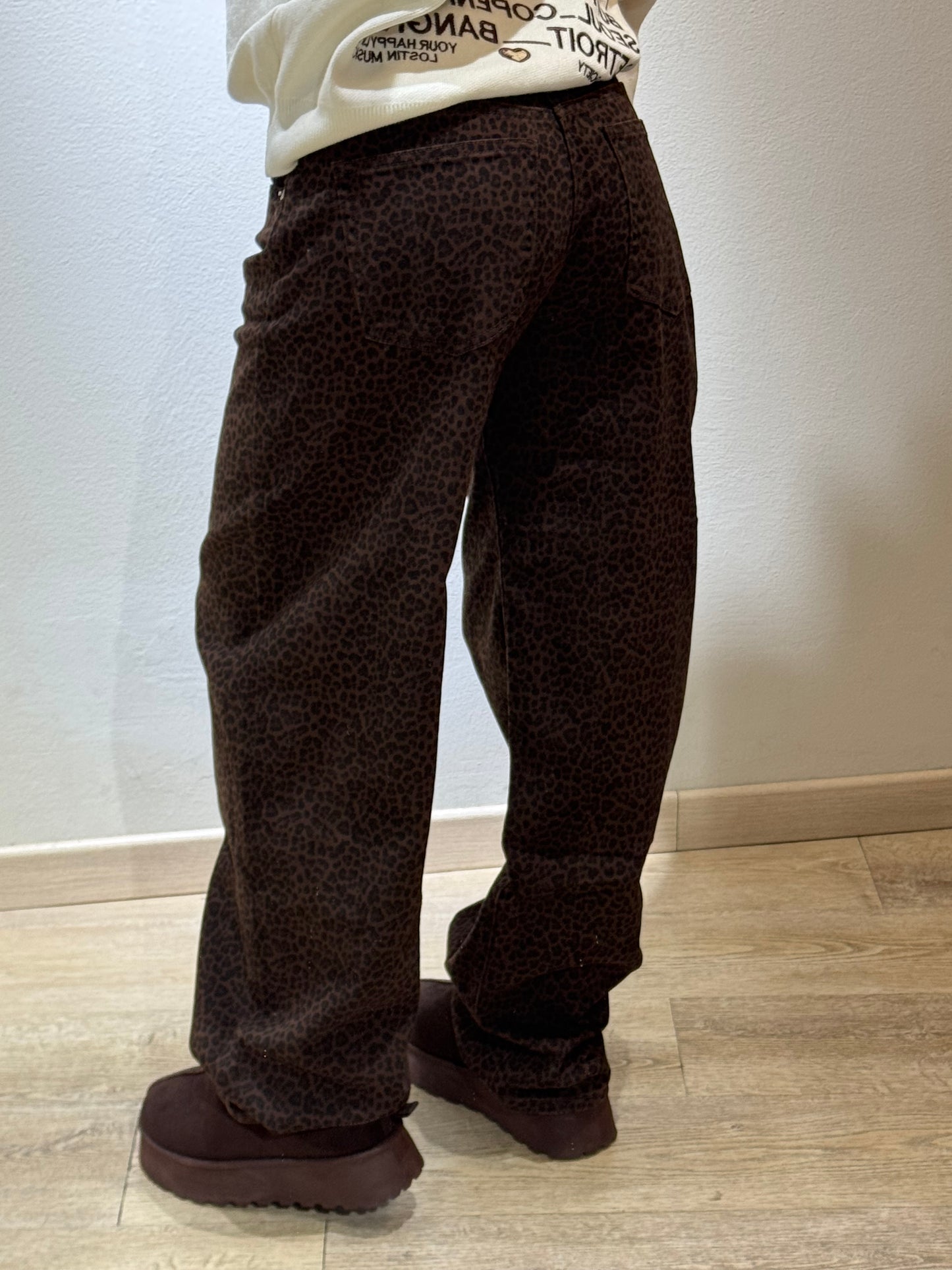 DENIM LEO BALOON BROWN