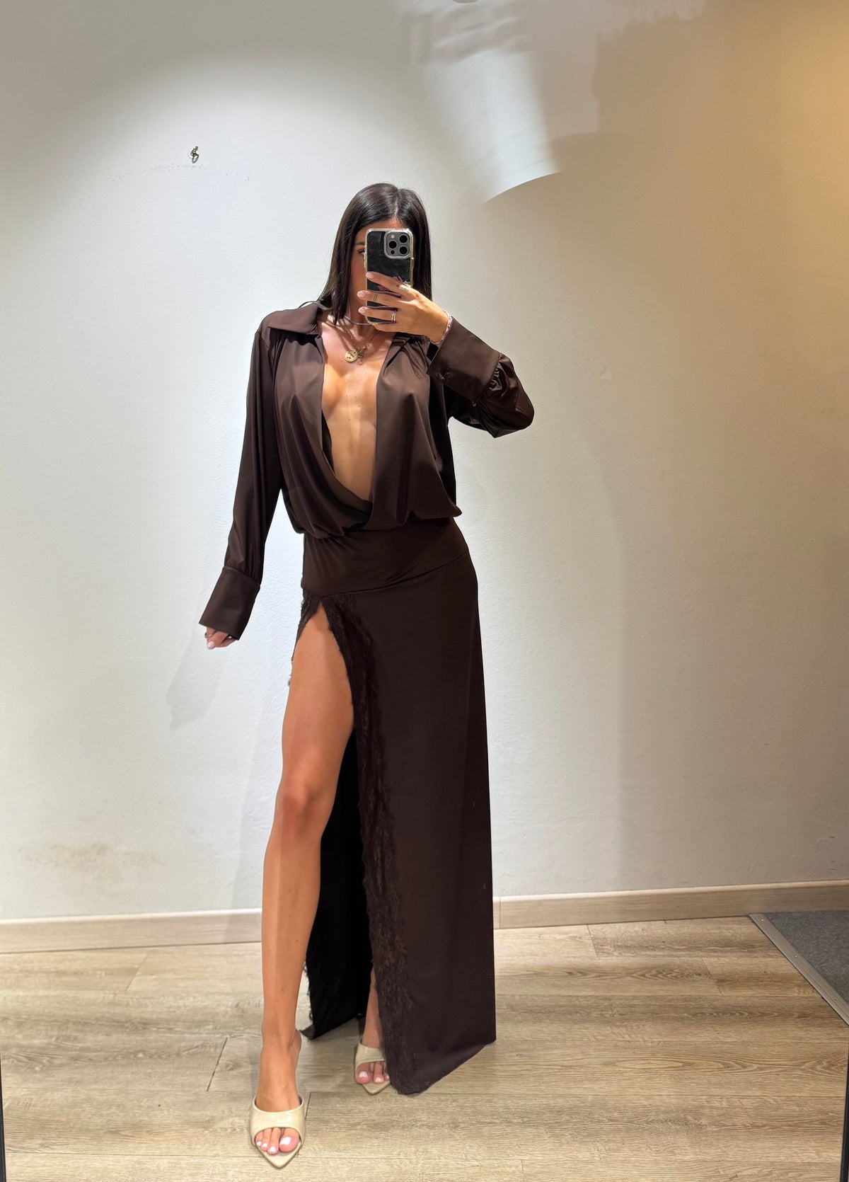 LONG DRESS CHEMISIER
