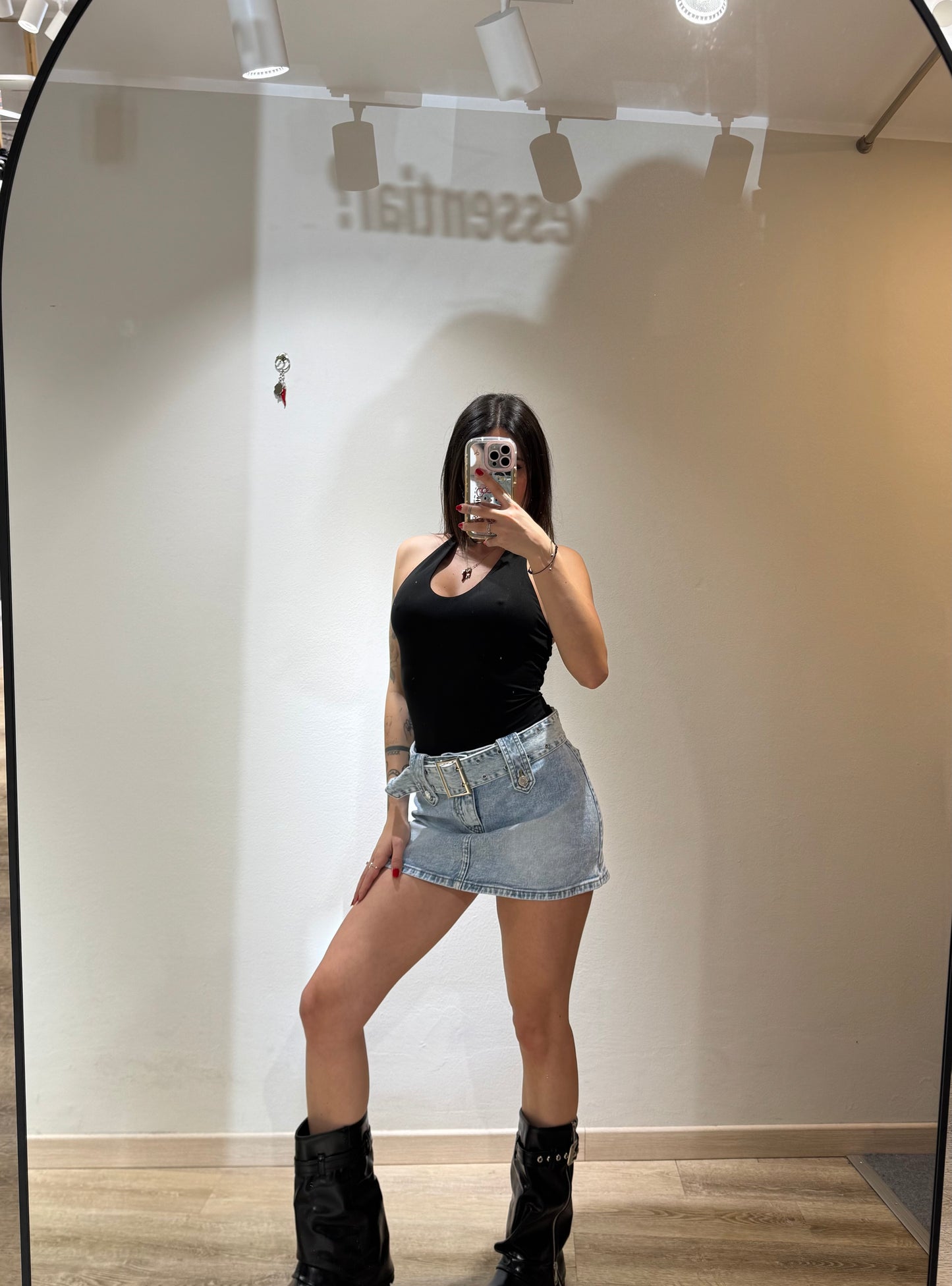 MINI SKIRT DENIM LIGHT