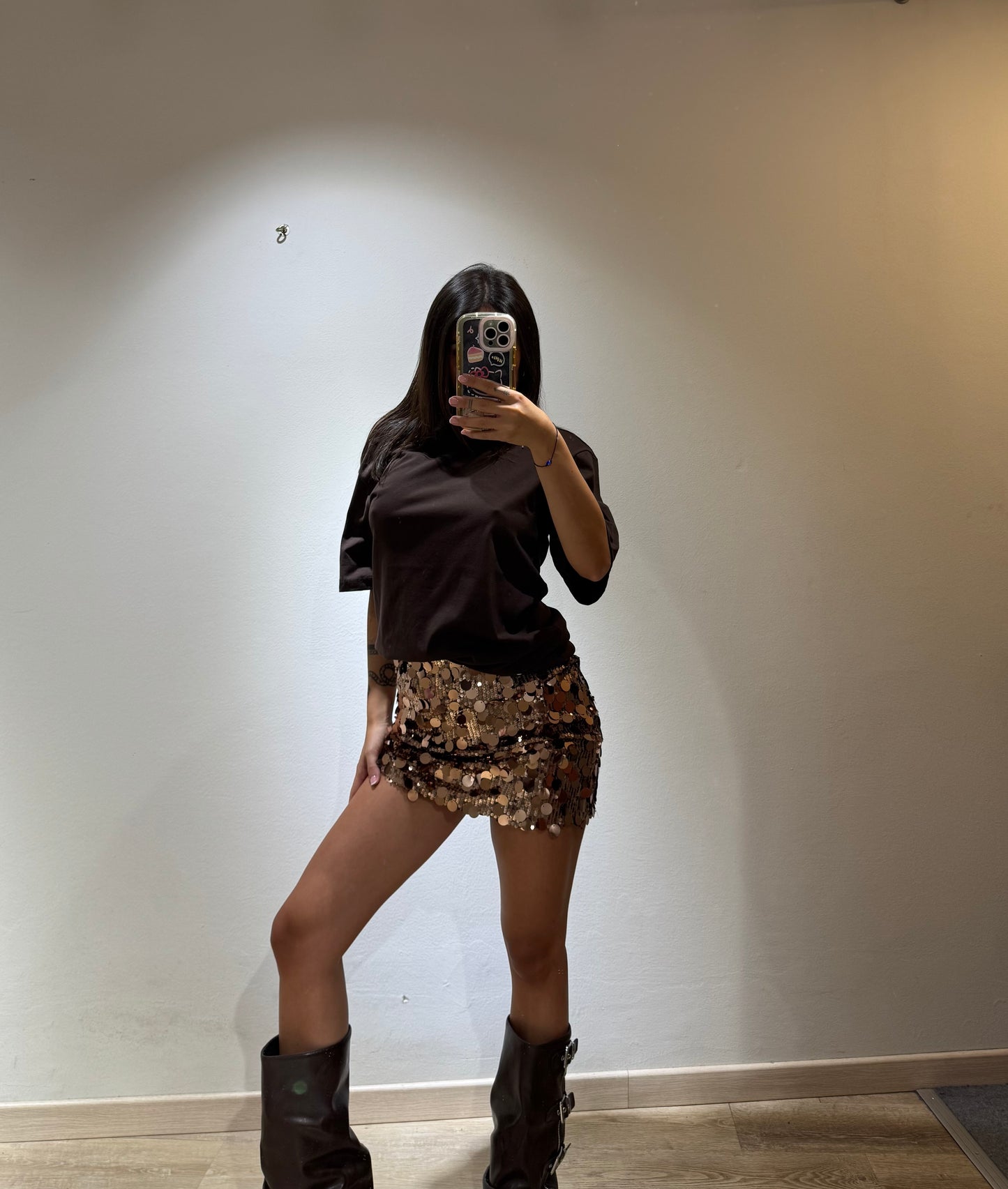 MINI SKIRT PAILLETTES