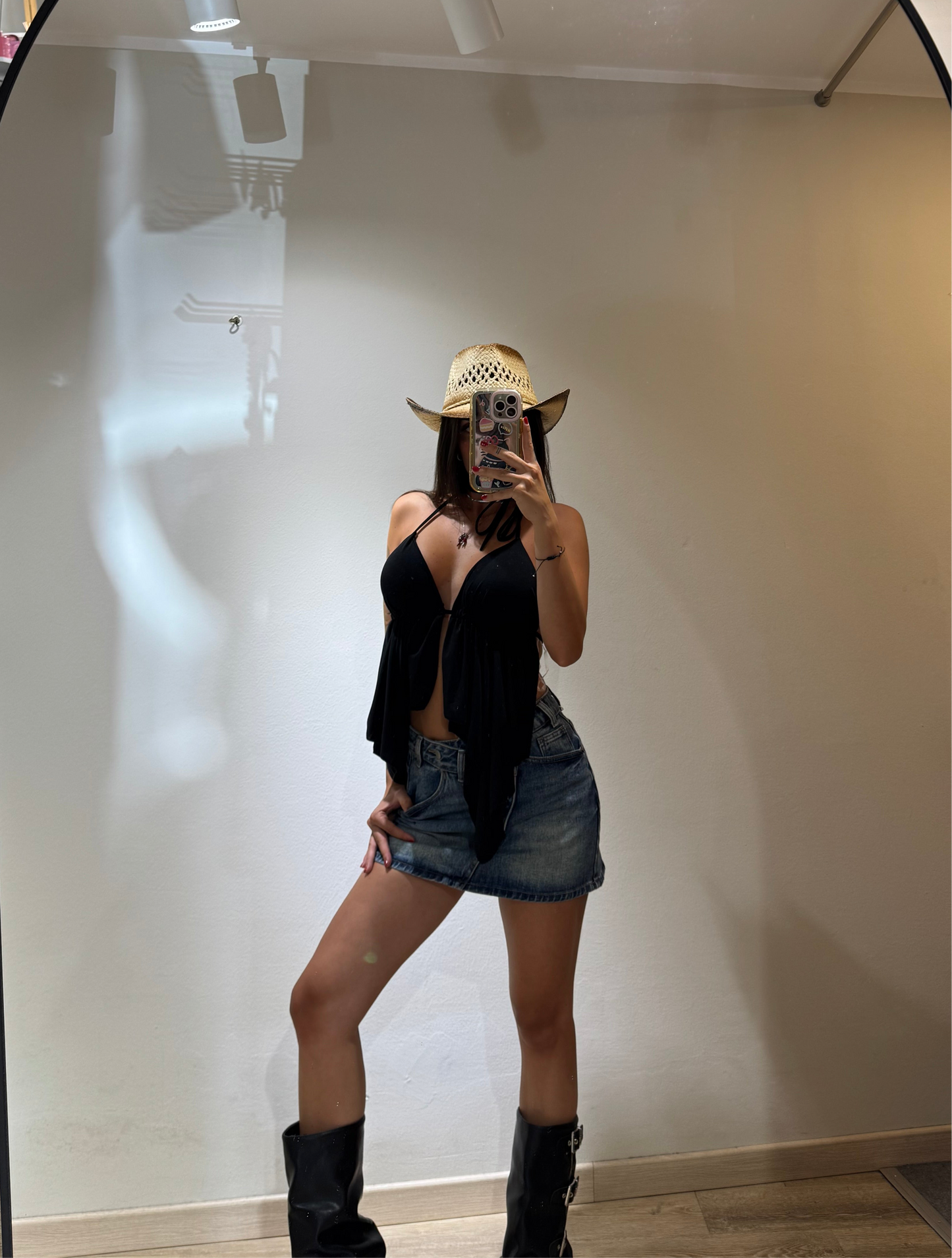 CROP TOP MISS TINTA UNITA