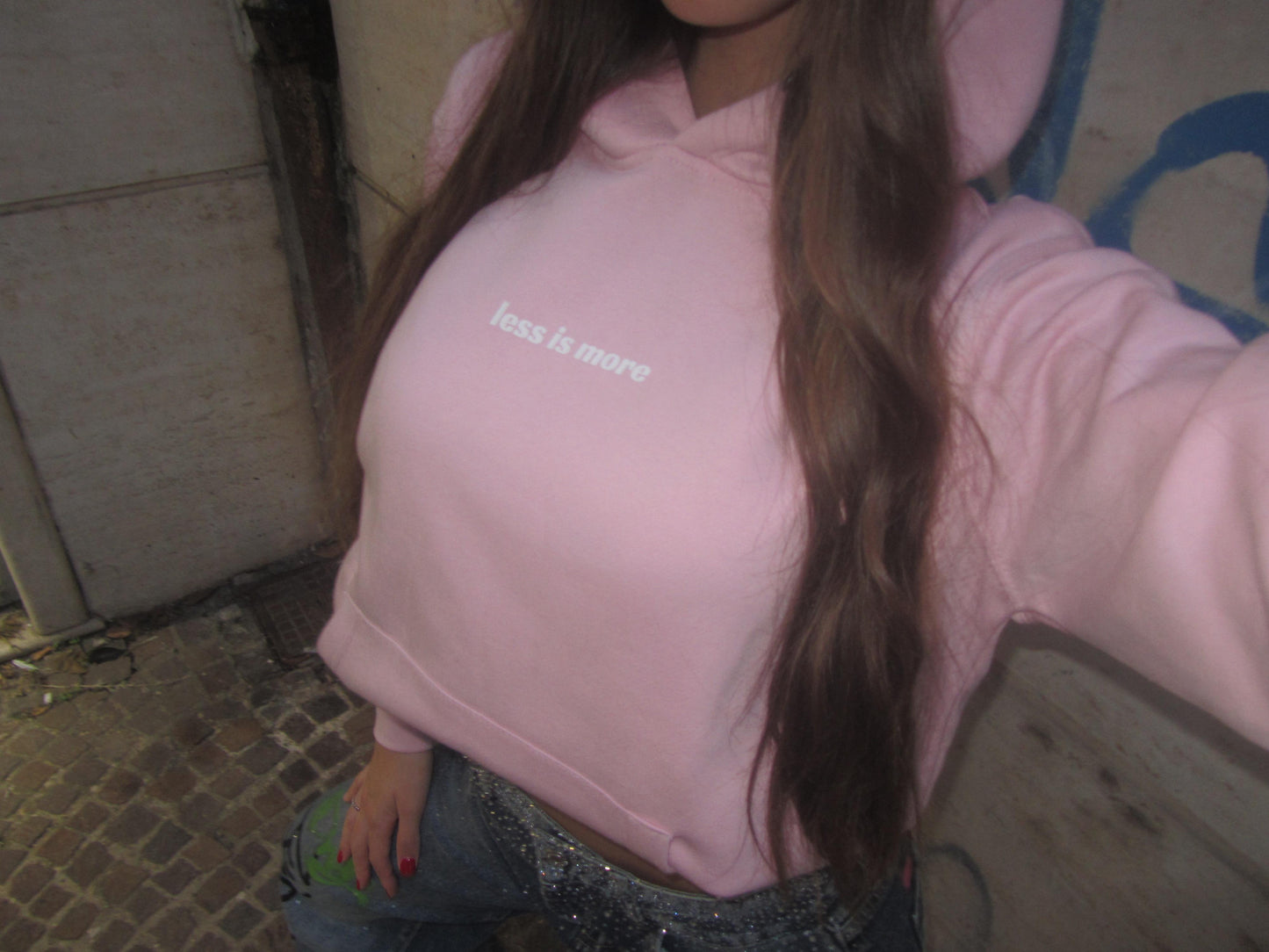 HOODIE HOT GIRL CLUB PINK