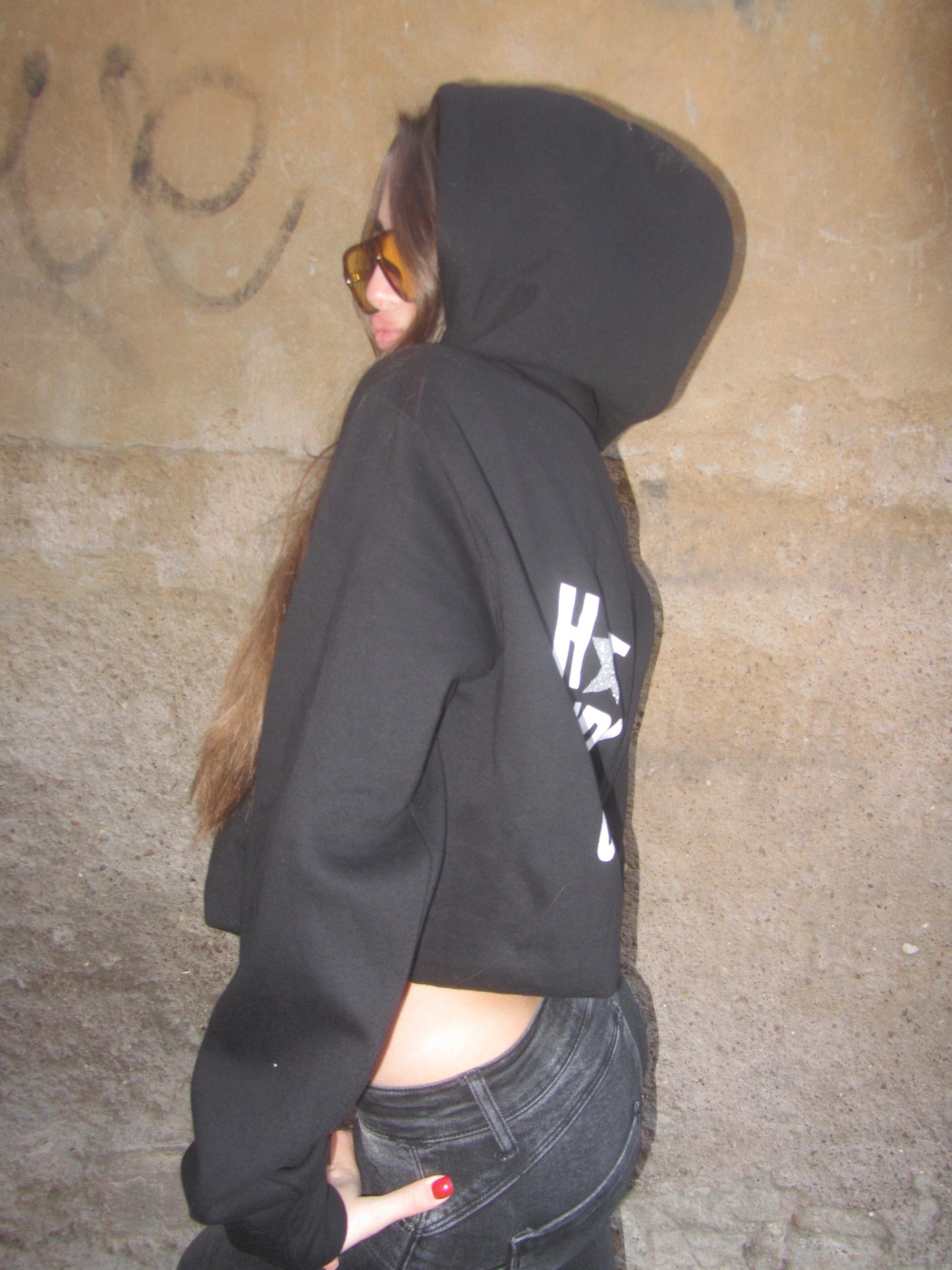 HOODIE HOT GIRL CLUB BLACK