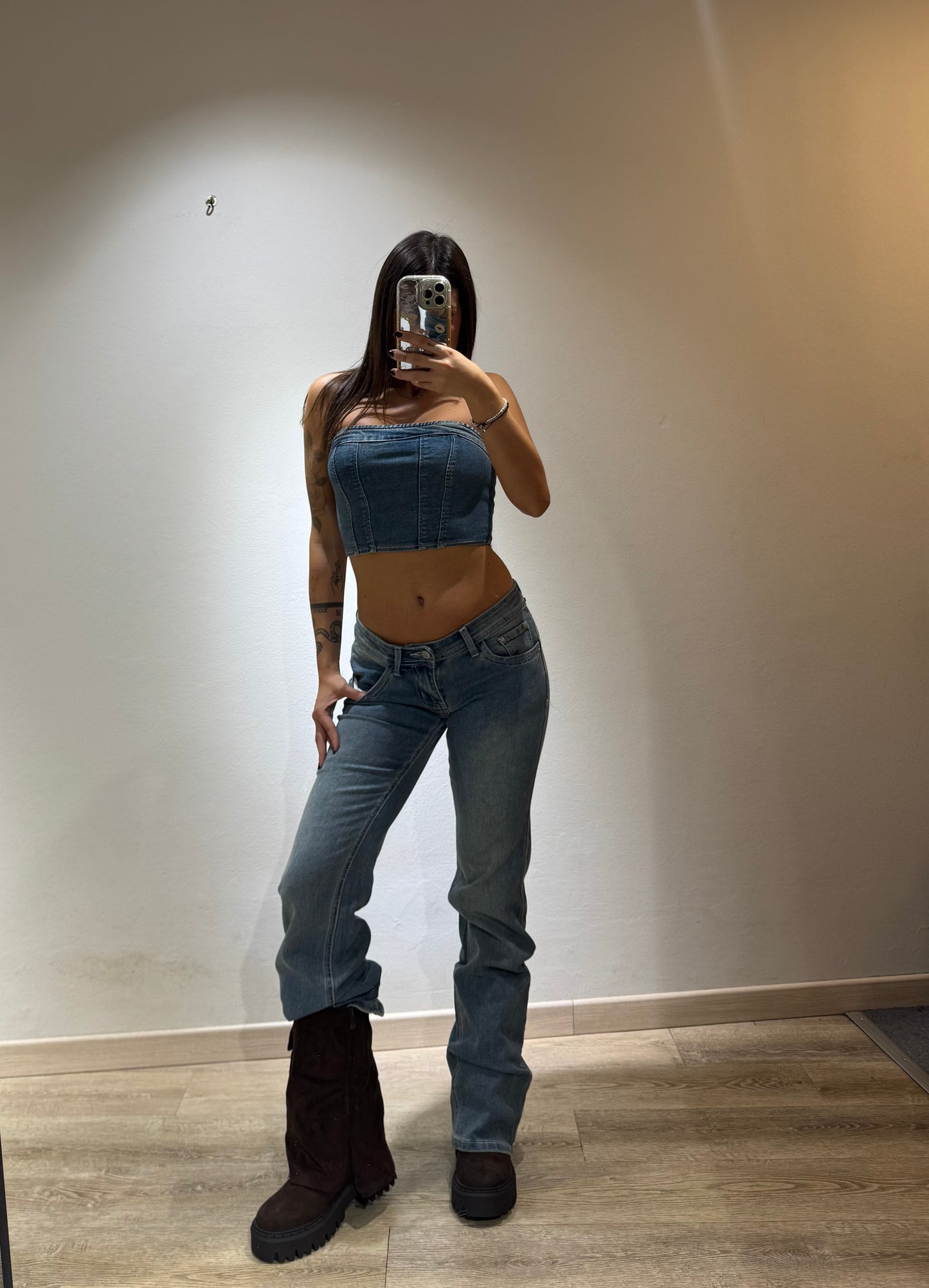 CORSETTO DENIM COOL