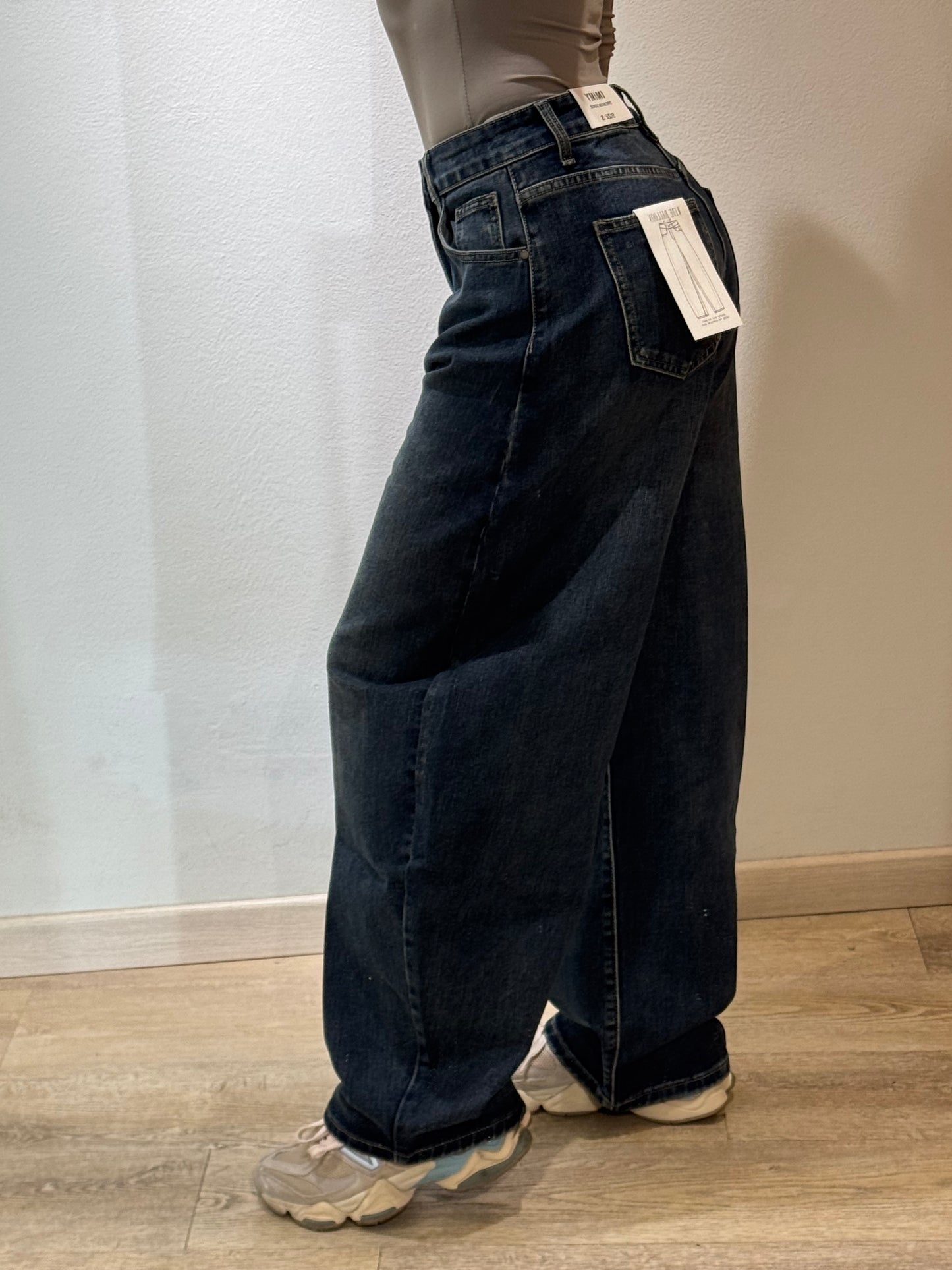 DENIM BALOON FIT LAVAGGIO ZERO