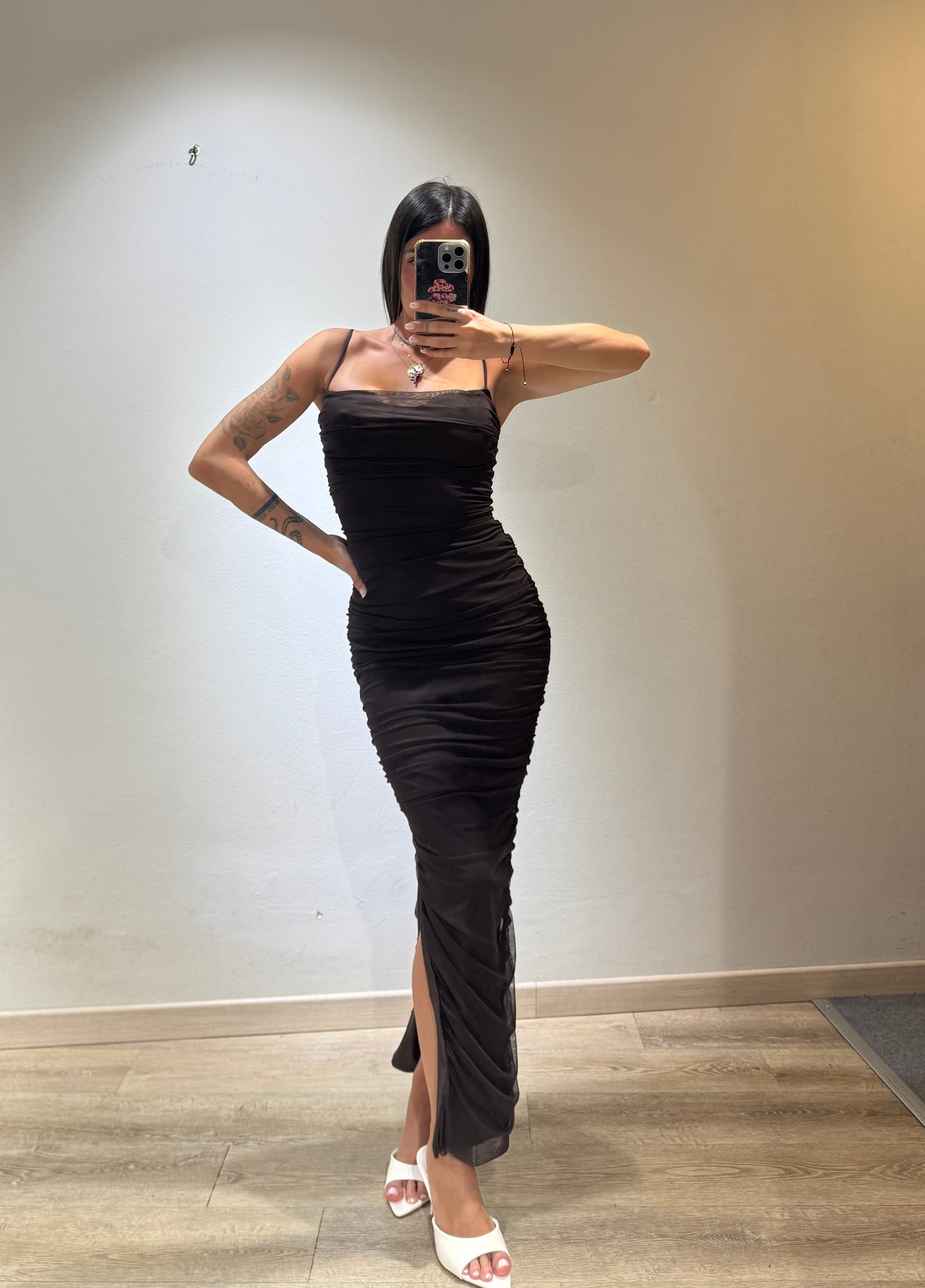 LONG DRESS CHIFFON