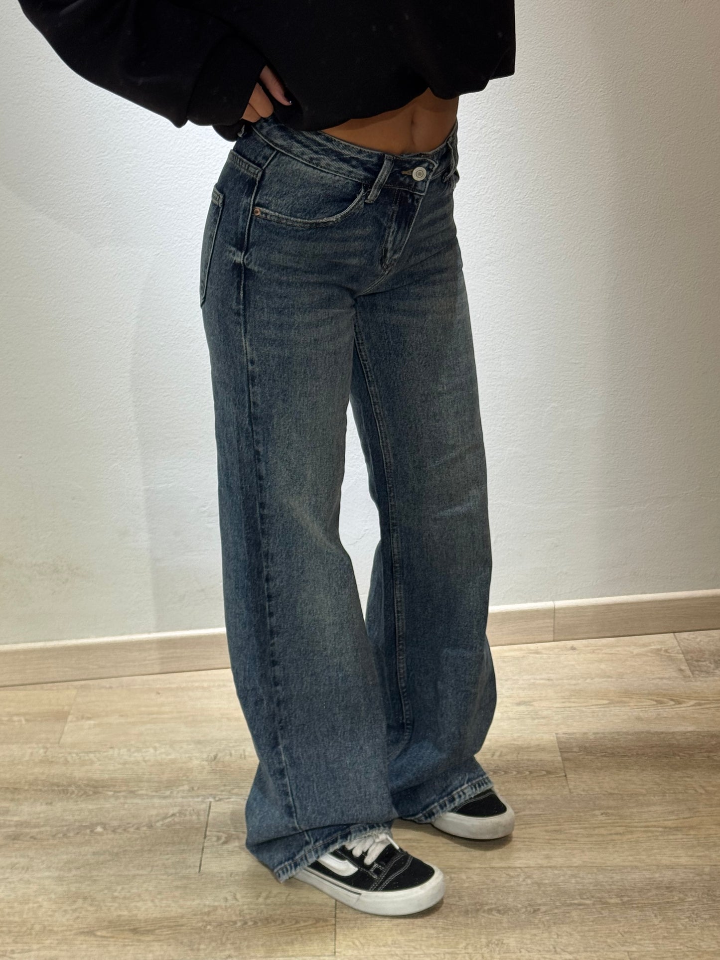 DENIM VITA BASSA STRAIGHT