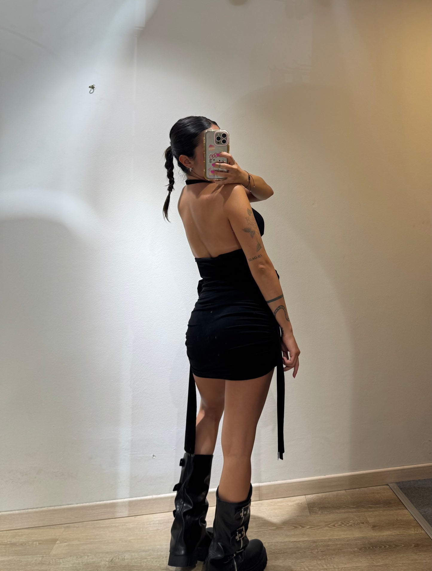 MINI DRESS ROSE PARTY