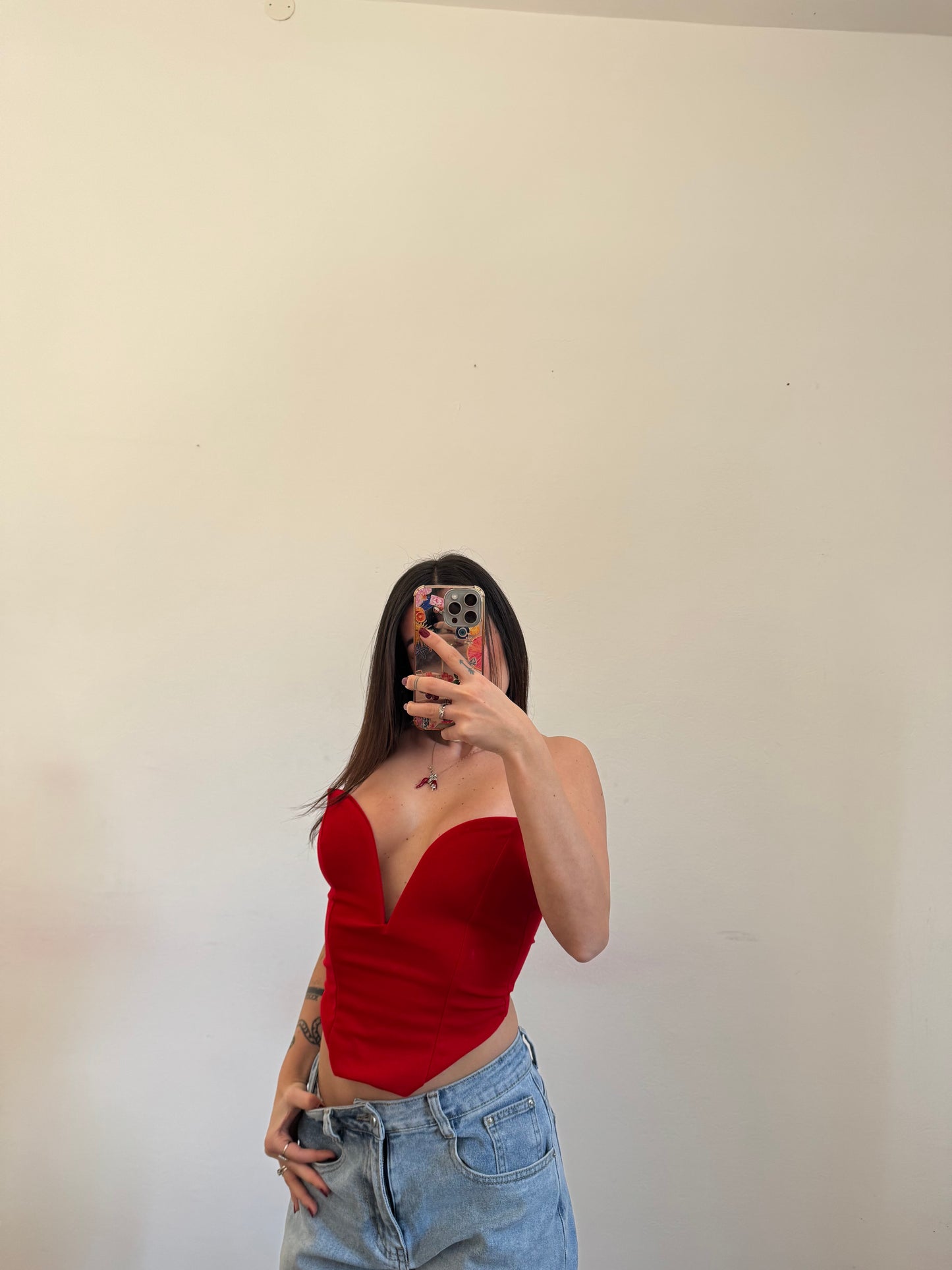 CORSETTO RED VALENTINE