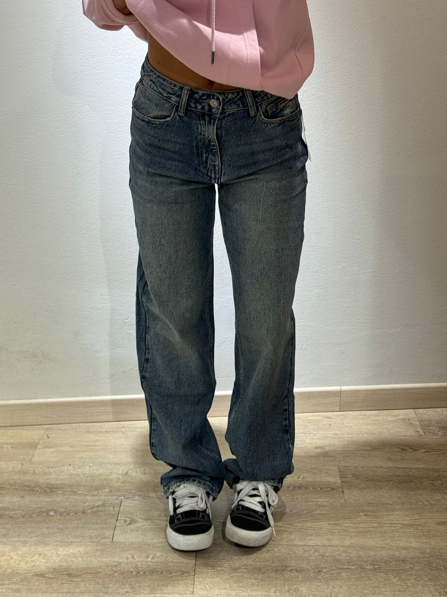 DENIM GLITTER POCKET