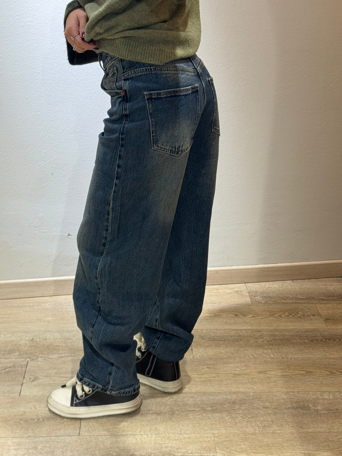 DENIM BALOON VINTAGE WASH