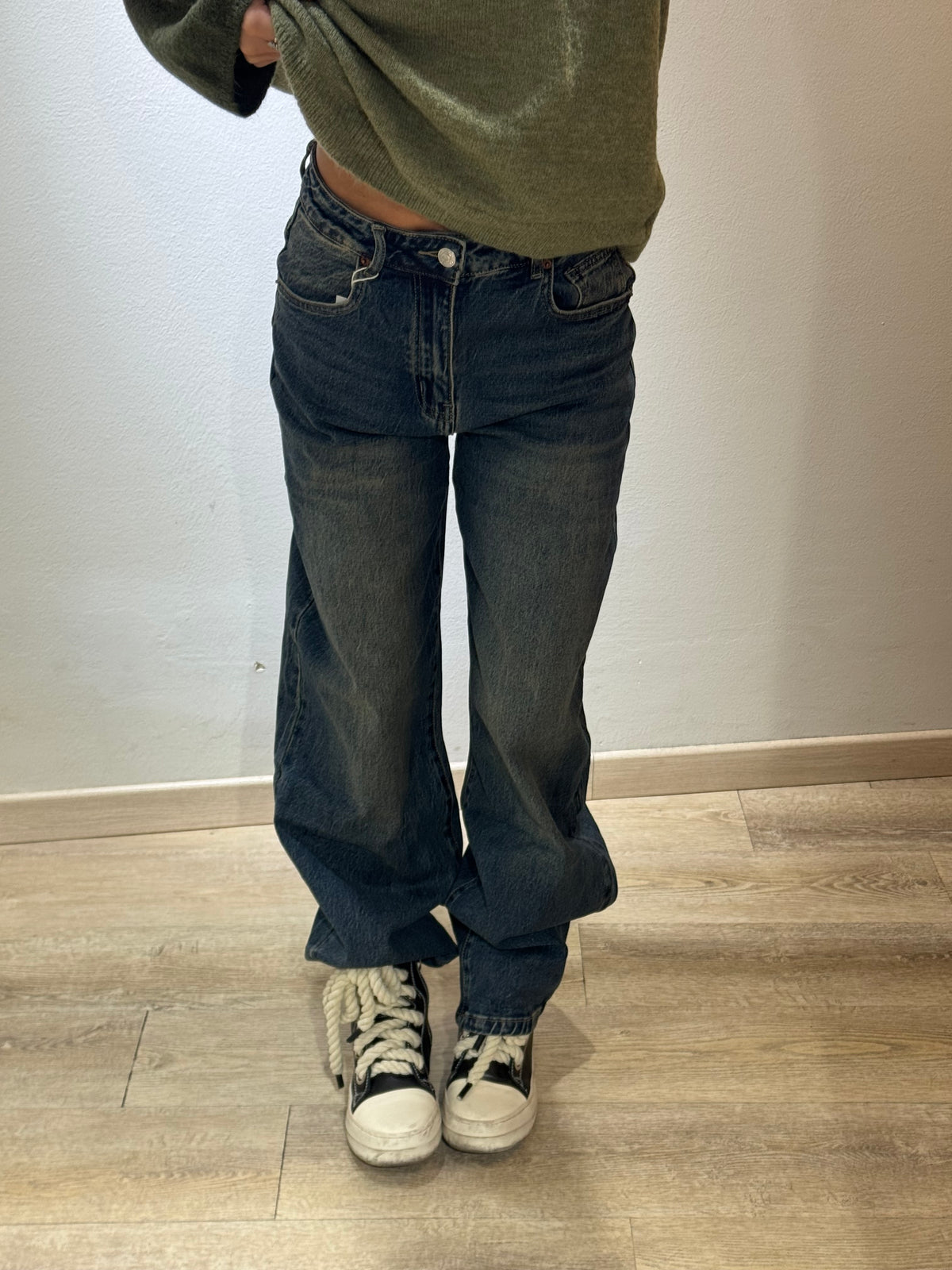 DENIM BALOON VINTAGE WASH