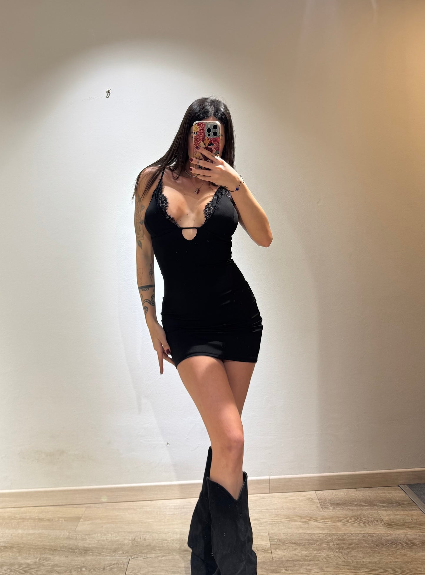 MINI DRESS PIZZO SOFT