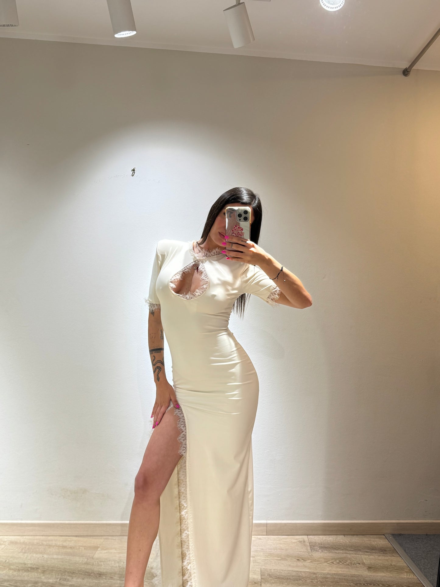 LONG DRESS PIZZO JAPAN