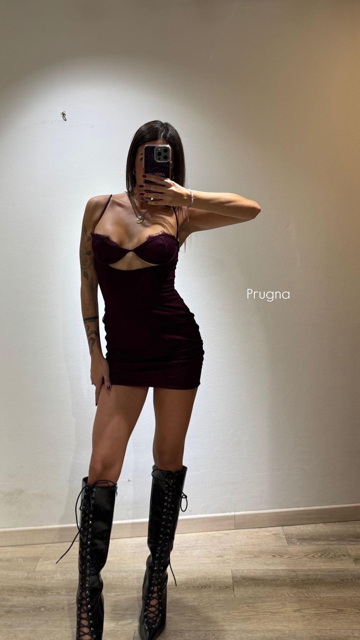 MINI DRESS BOLD PIZZO