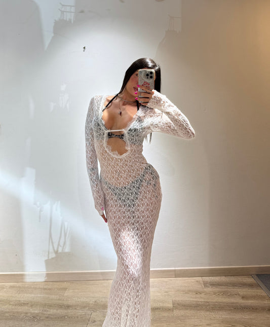 COPRICOSTUME DRESS MACRAME