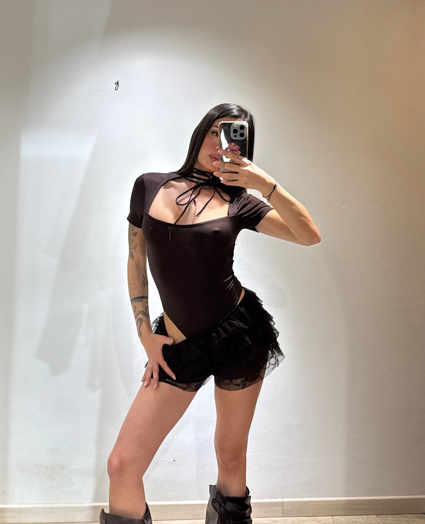 BODY LACE MANICA CORTA