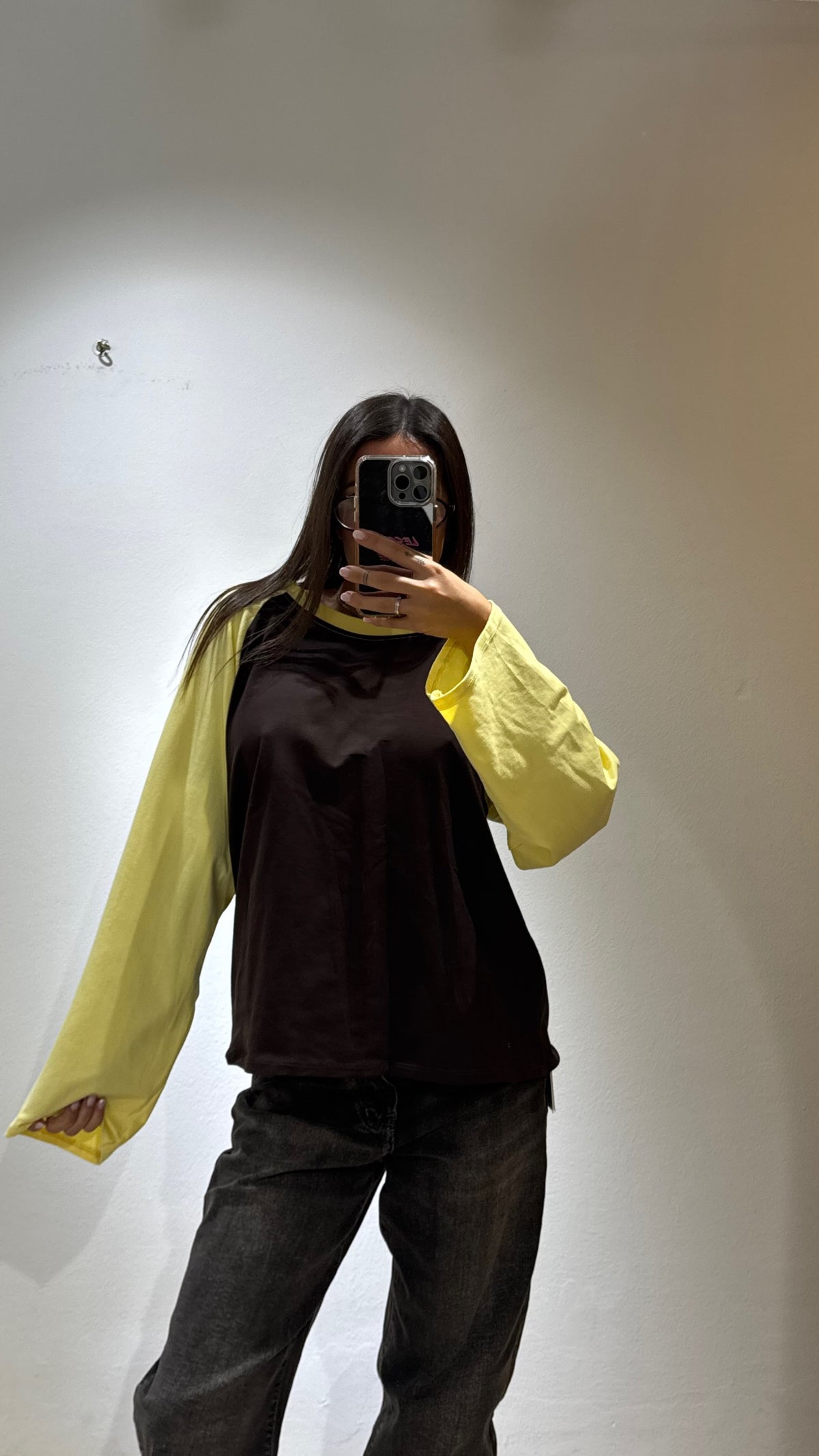 LONG SLEEVE BICOLOR