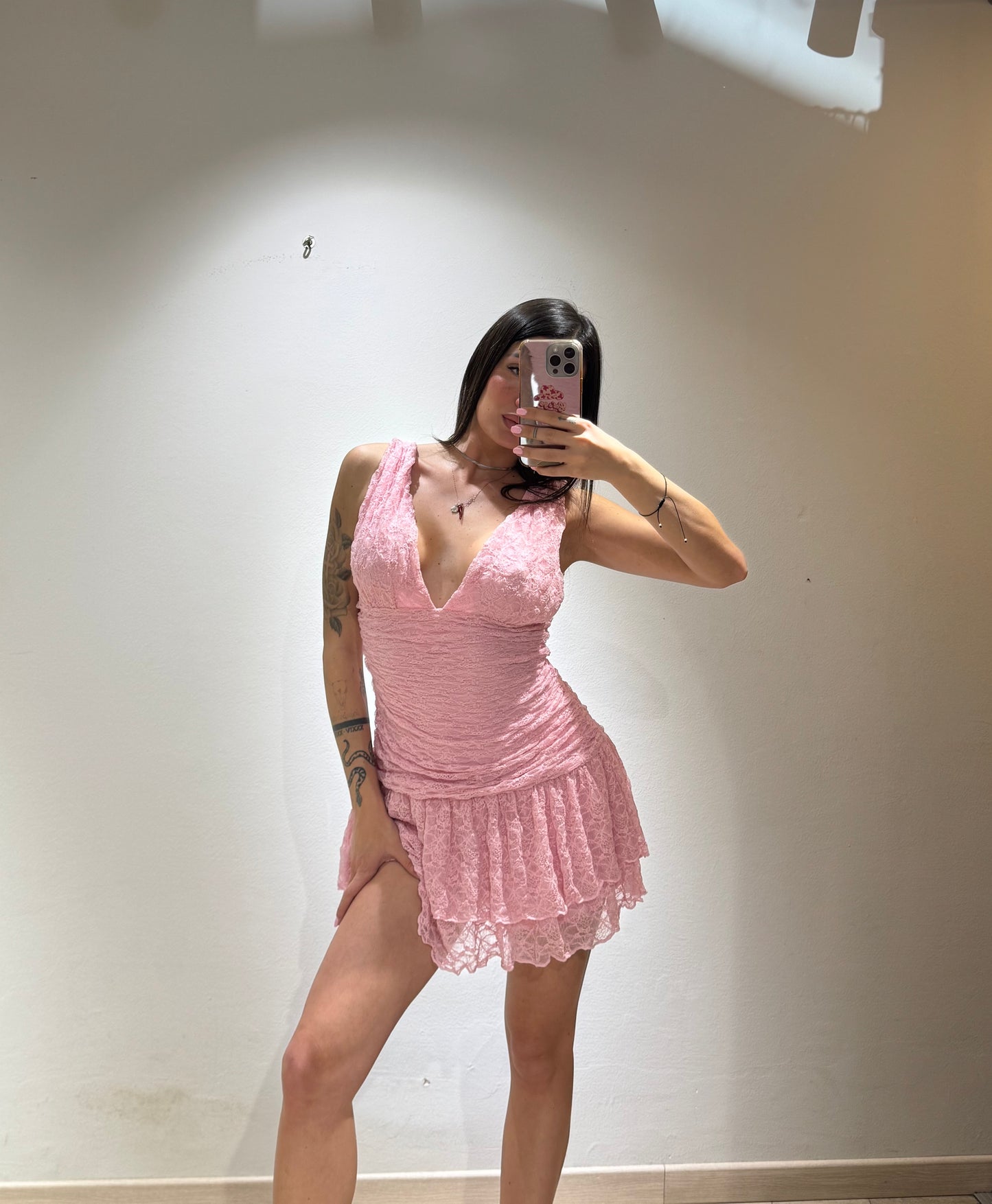 MINI DRESS DRAPE LUXURY