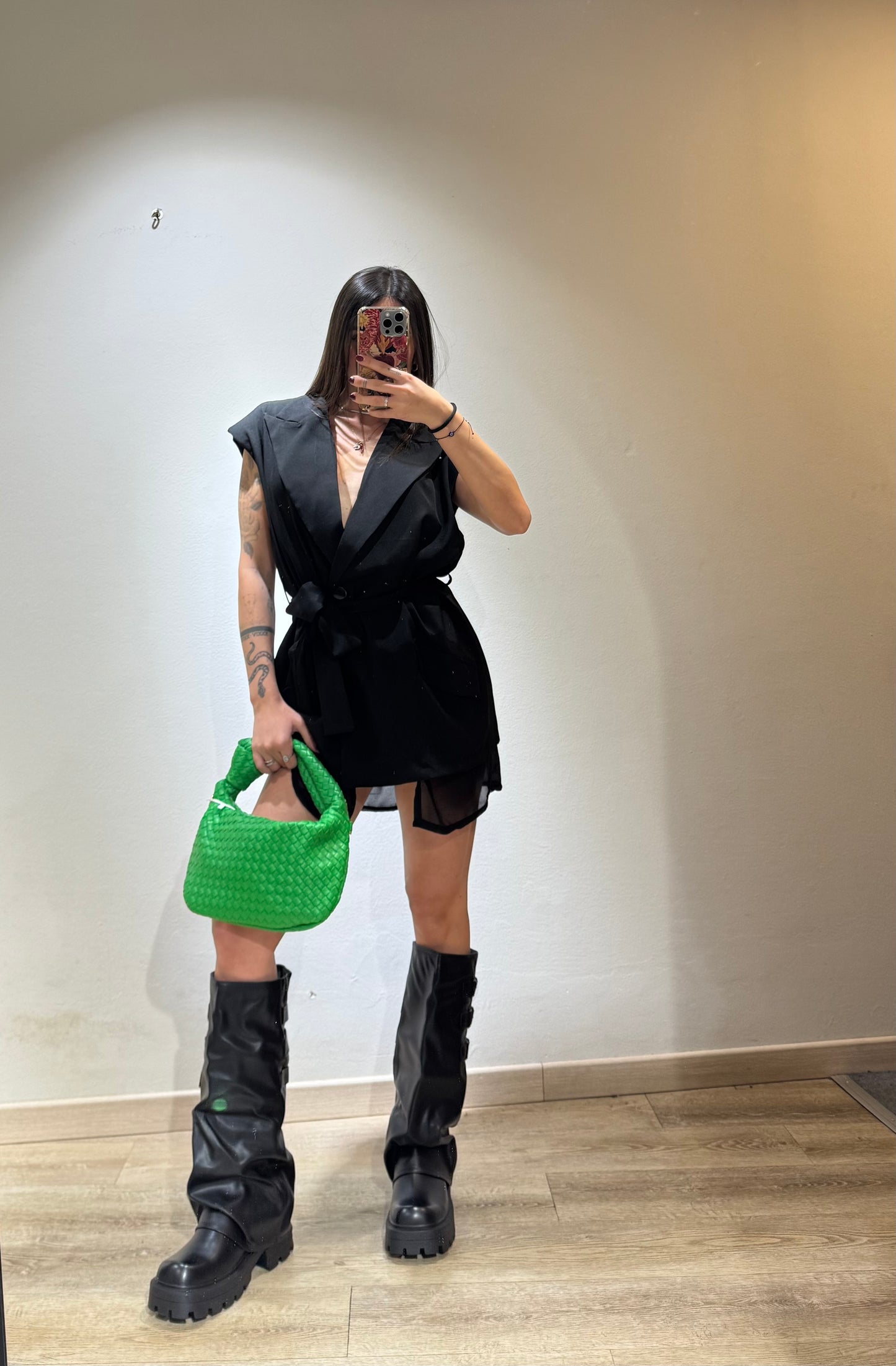 MINI DRESS GILET