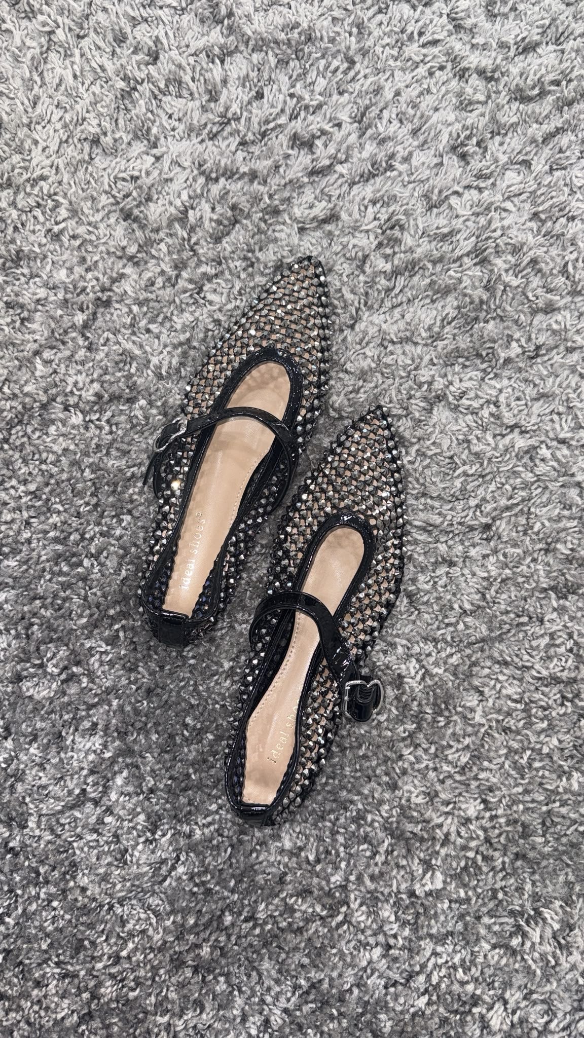 BALLERINA ALAIA RETE BLACK