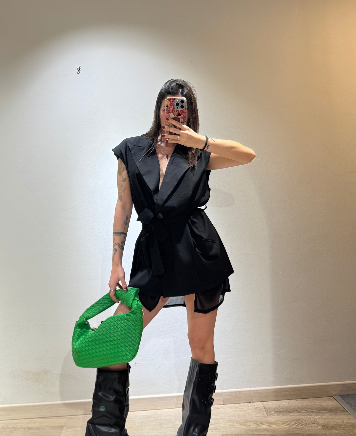 MINI DRESS GILET