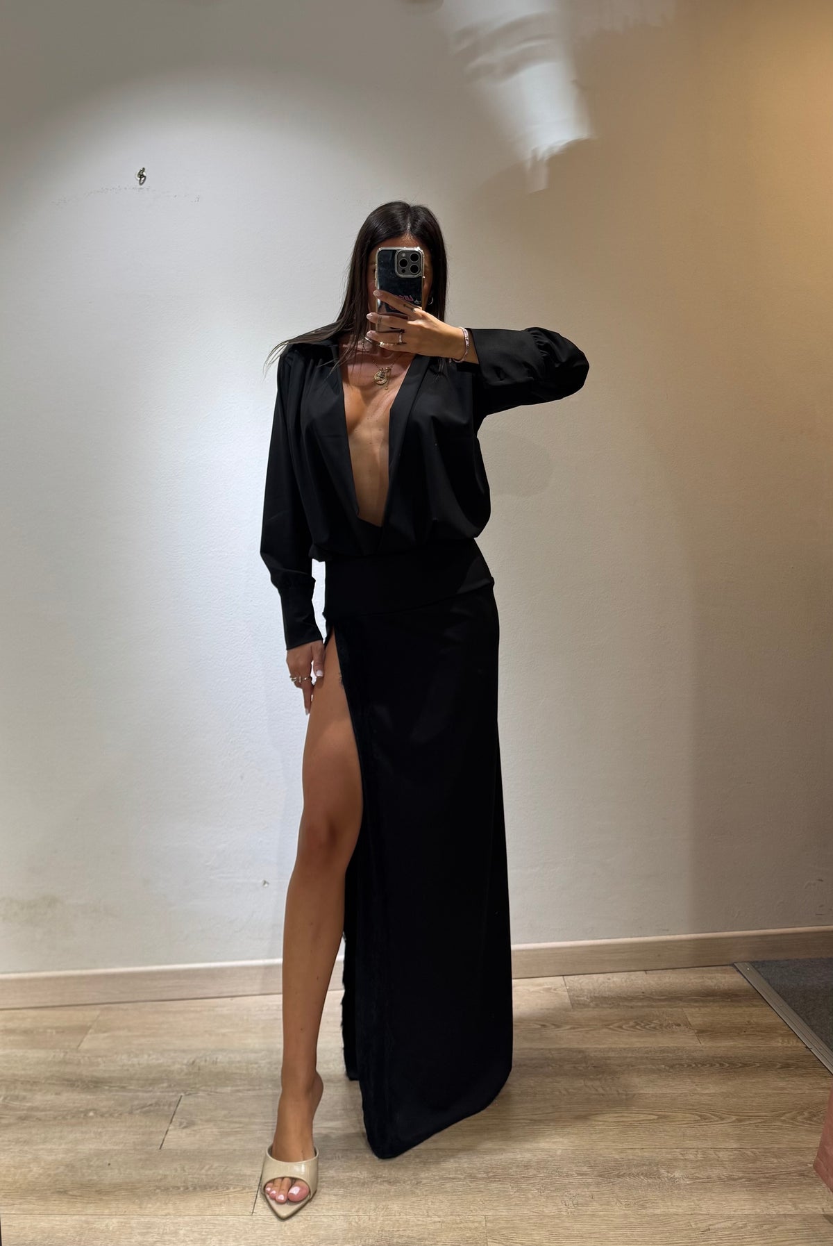 LONG DRESS CHEMISIER