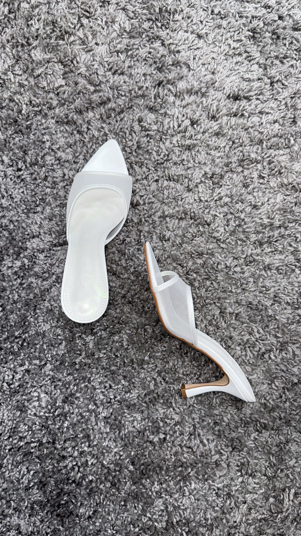 MULES VEIL WHITE