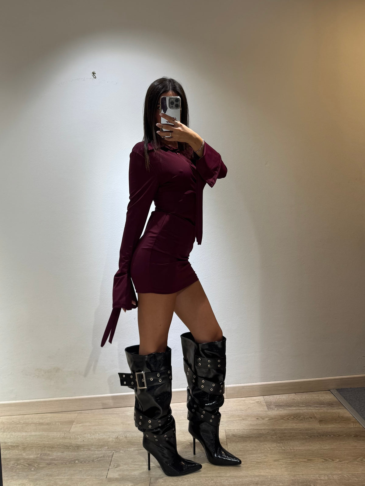 MINI DRESS CAMICIA