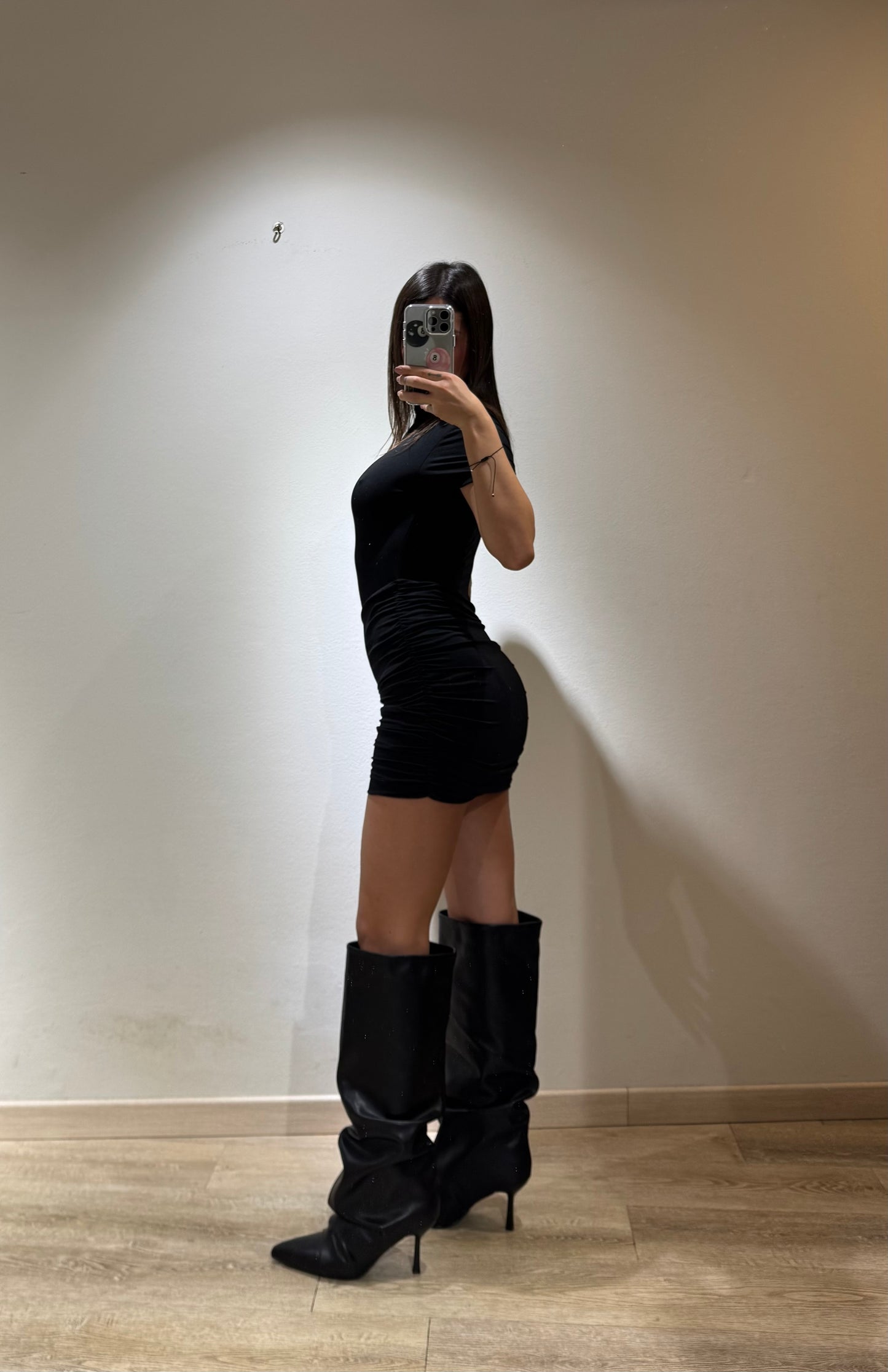 MINI DRESS NICOLE MANICA CORTA