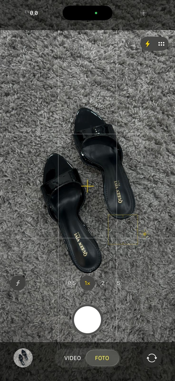 MULES VINILE BLACK