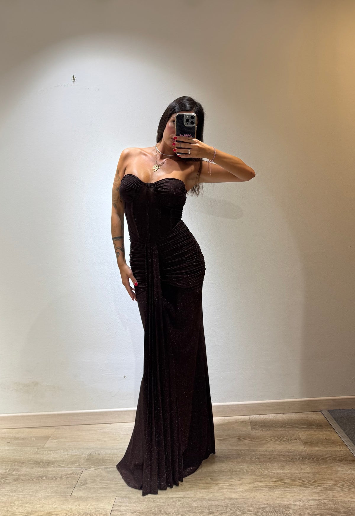 LONG DRESS ELEGANT LUREX