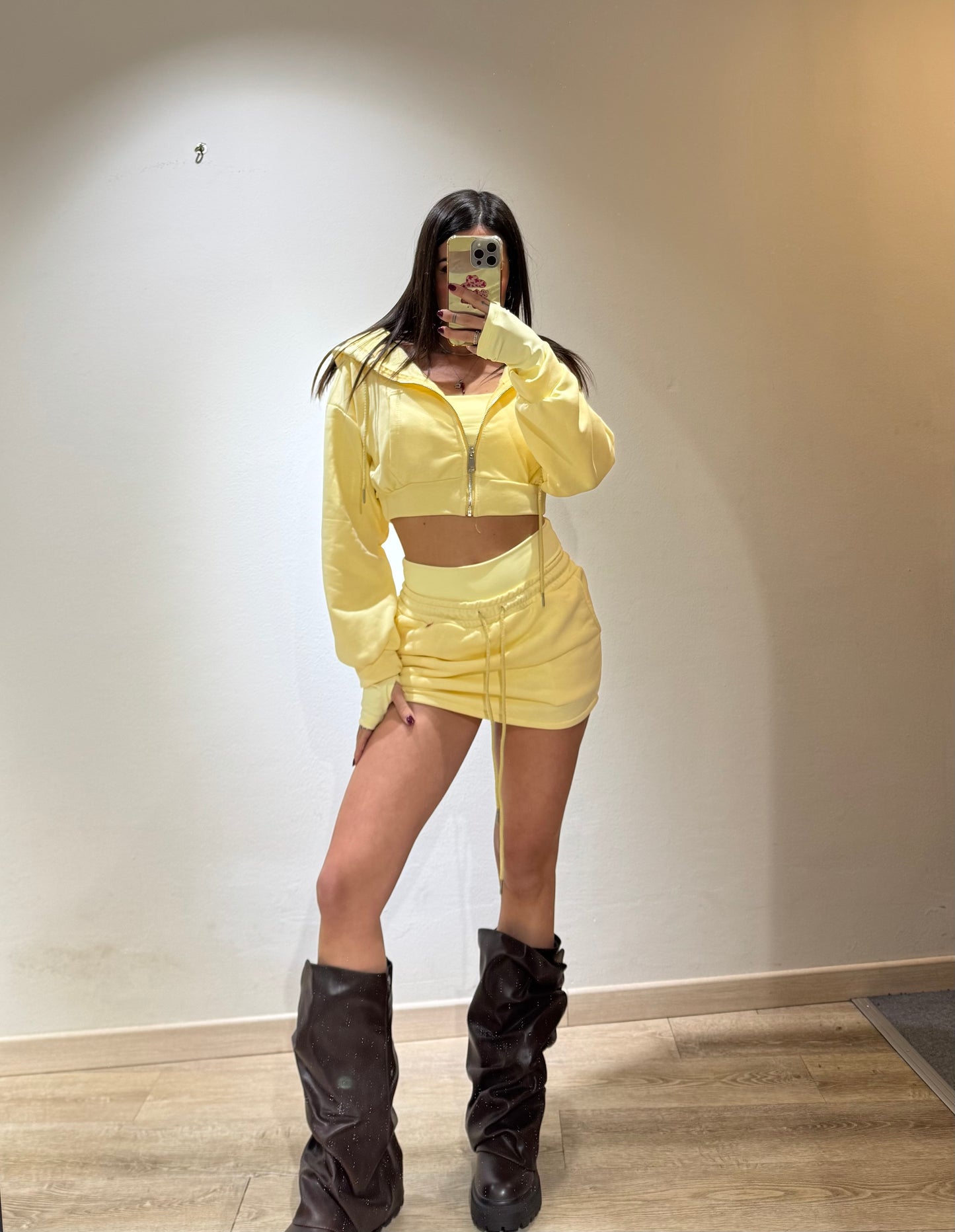 CORDSET RIRI MINISKIRT