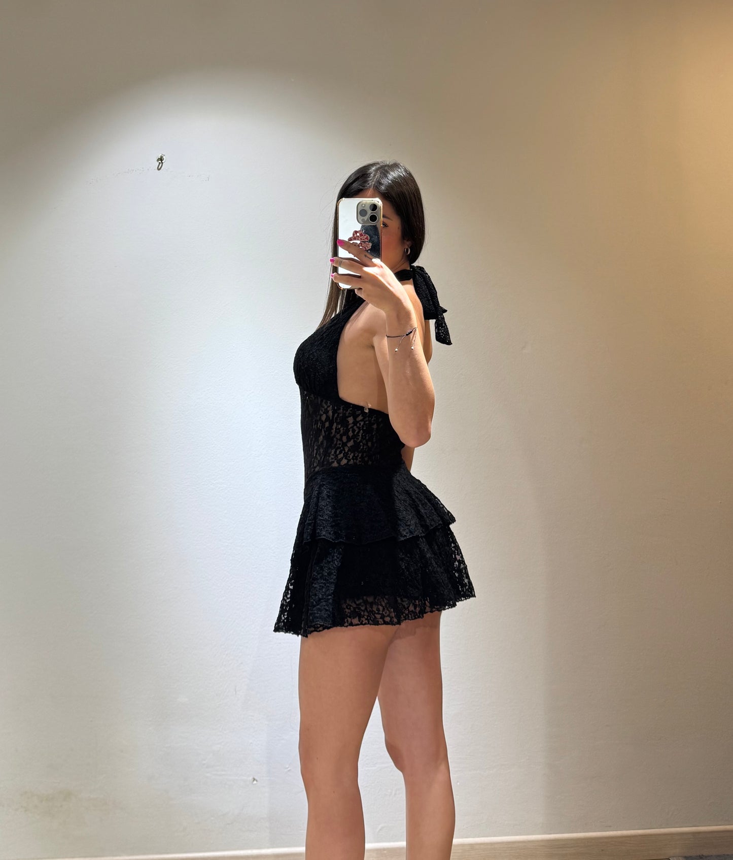 MINI DRESS EVA MACRAME
