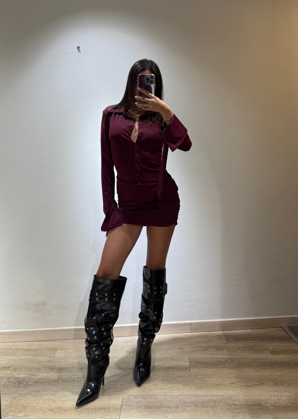 MINI DRESS CAMICIA