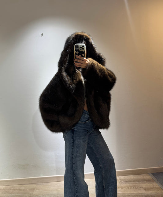 ECOFUR LUXURY CAPPUCCIO