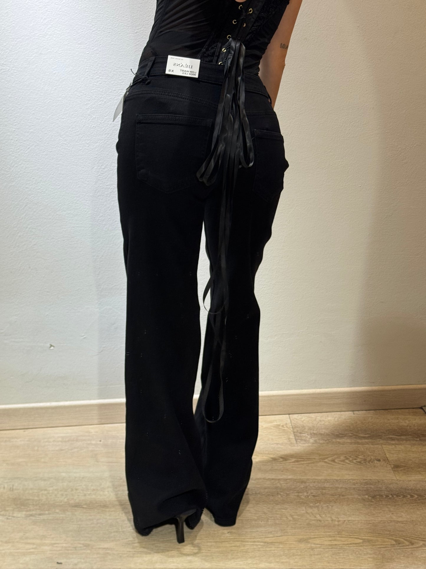 DENIM VITA BASSA BLACK