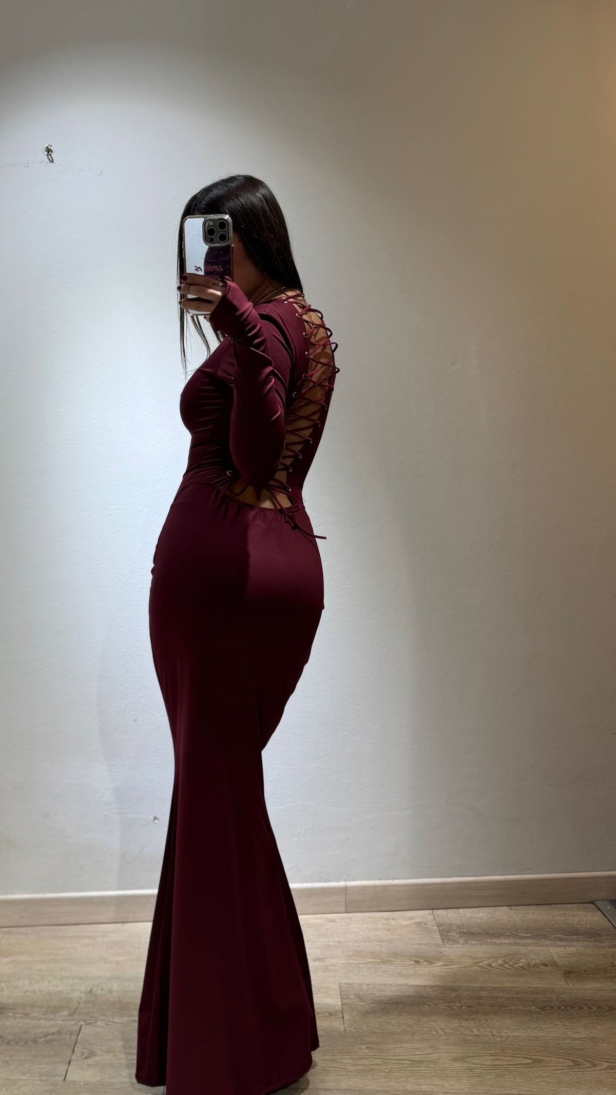 LONG DRESS LACE