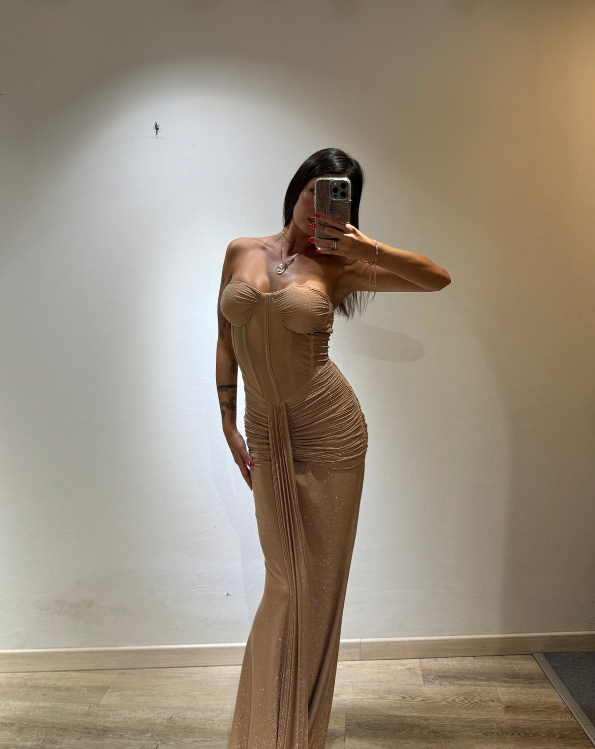 LONG DRESS ELEGANT LUREX