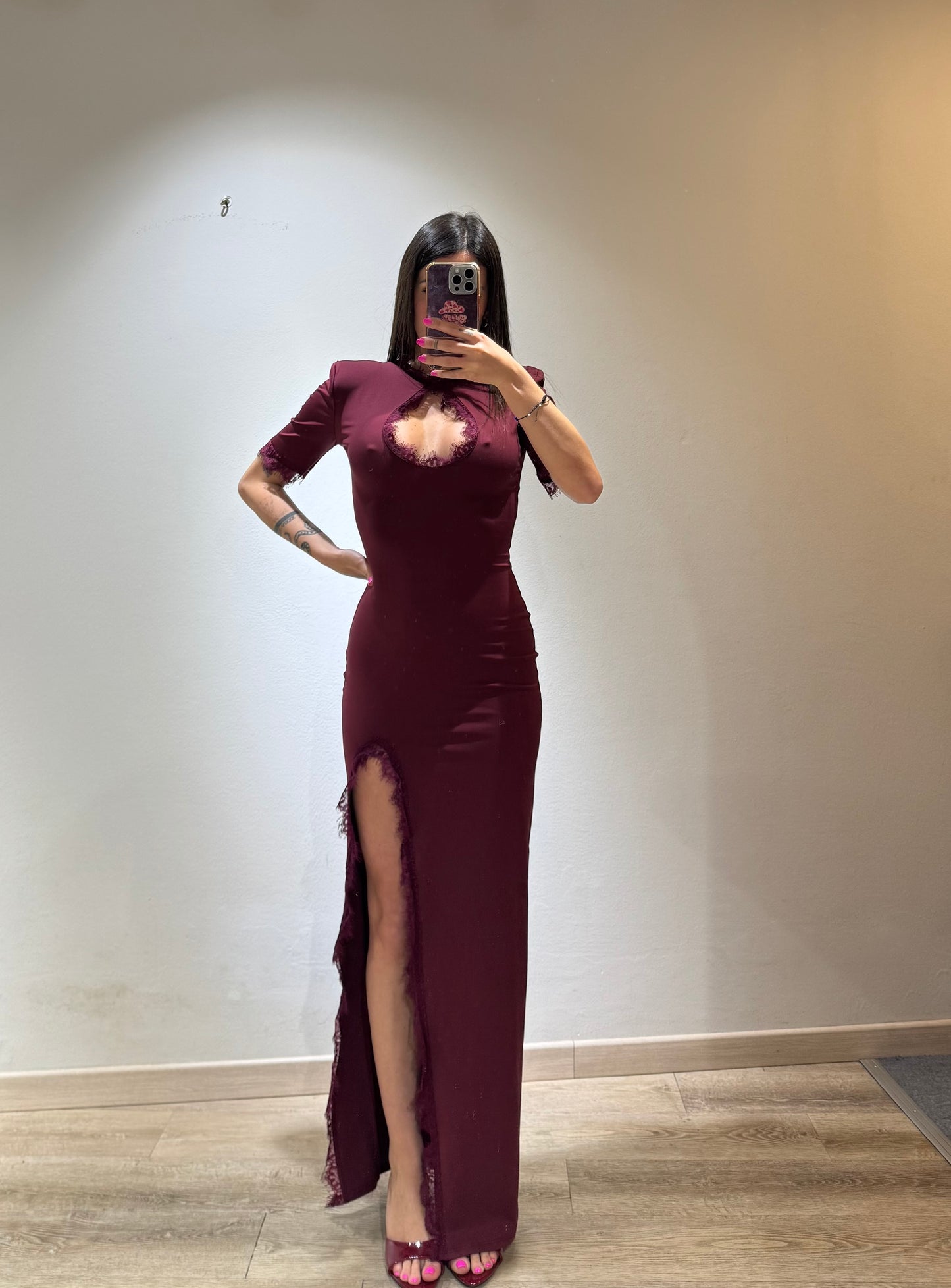 LONG DRESS PIZZO JAPAN