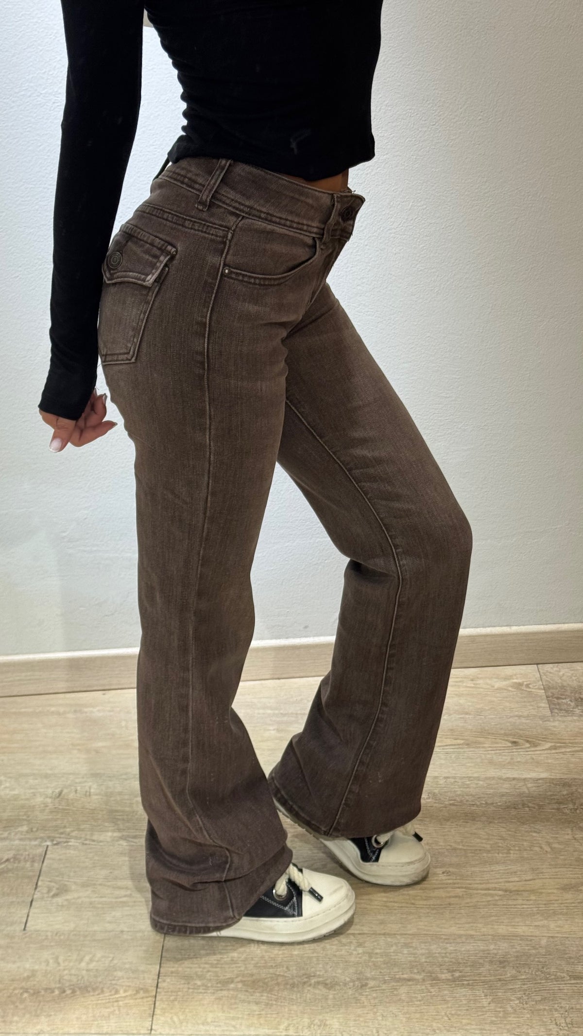 DENIM 2000 VITA BASSA MARRONE