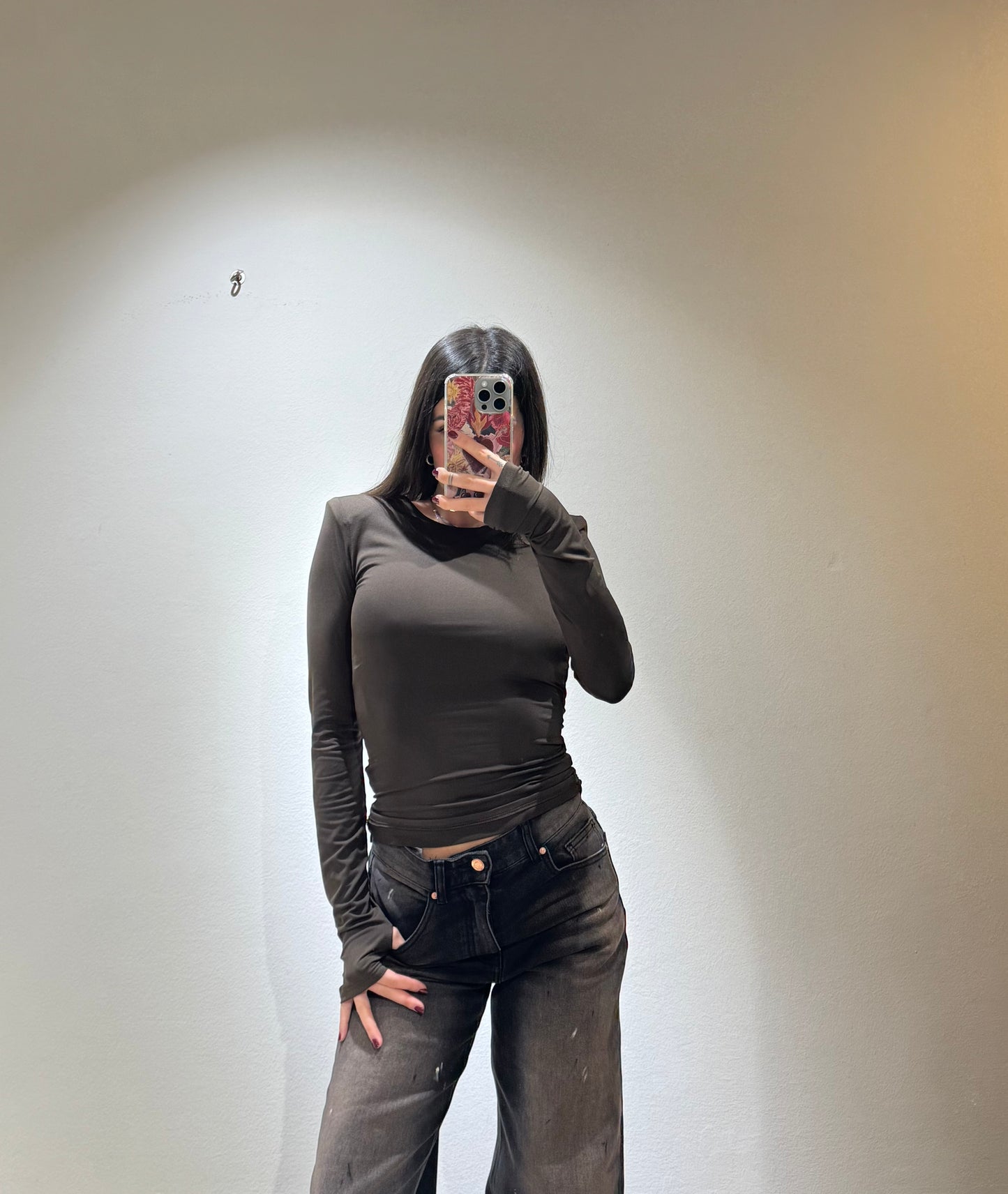 CROP TOP KIM SPALLINE