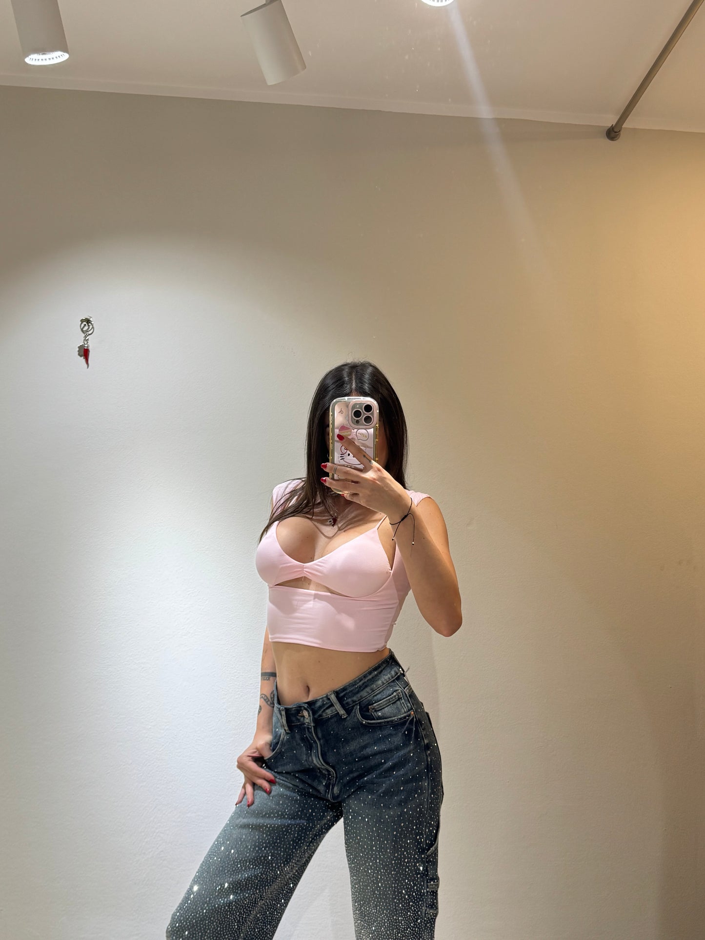 CROP TOP TRIANGLE