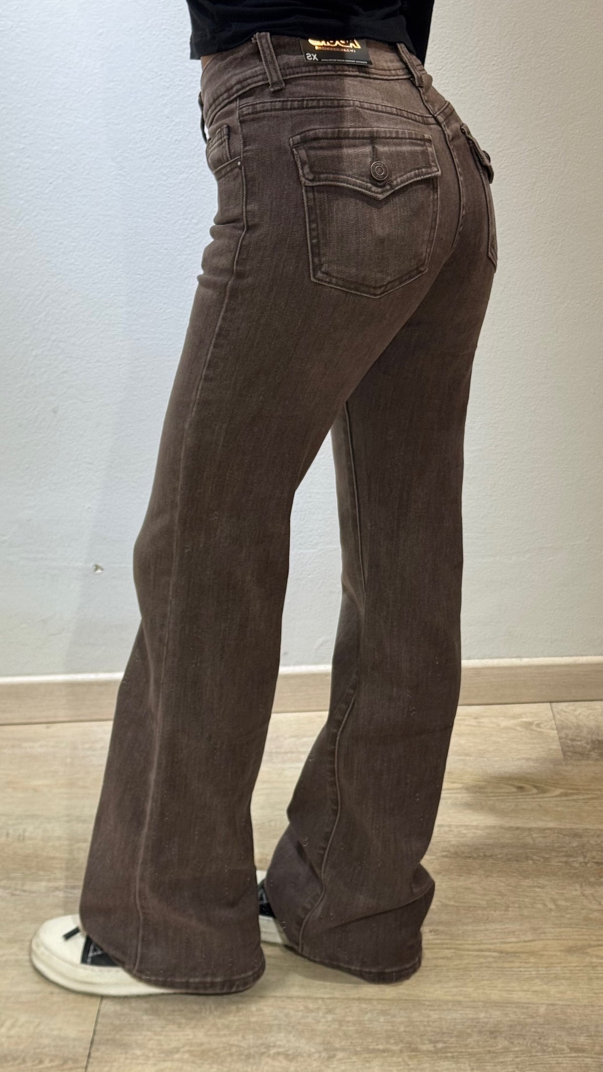 DENIM 2000 VITA BASSA MARRONE