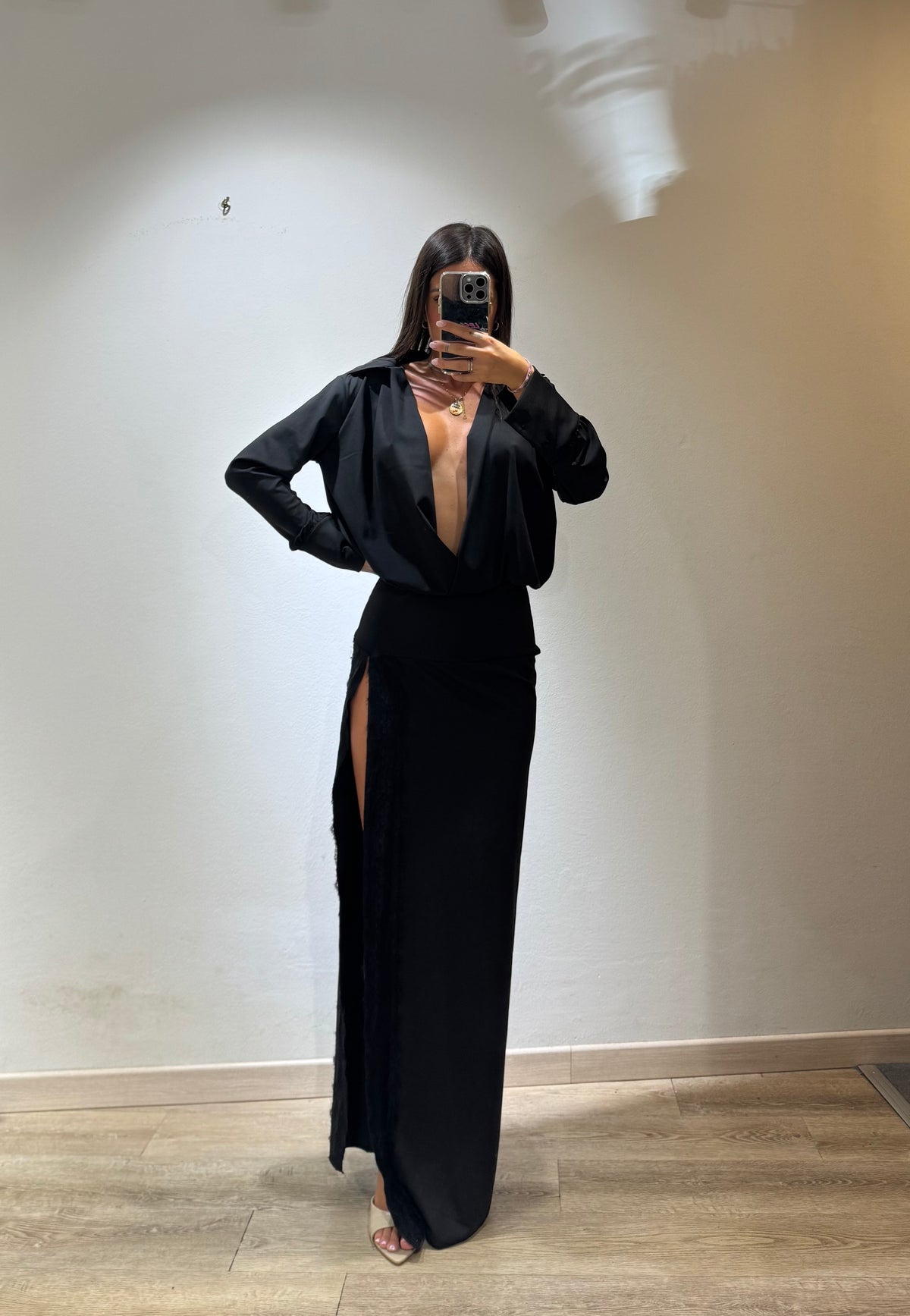 LONG DRESS CHEMISIER