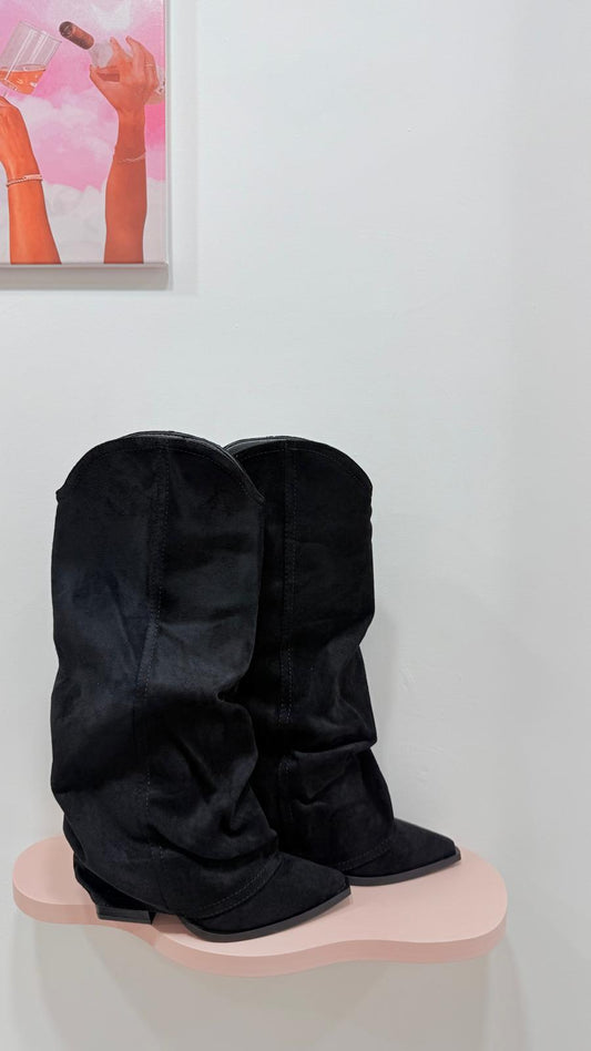 BOOTS CAMOSCIO WILD BLACK