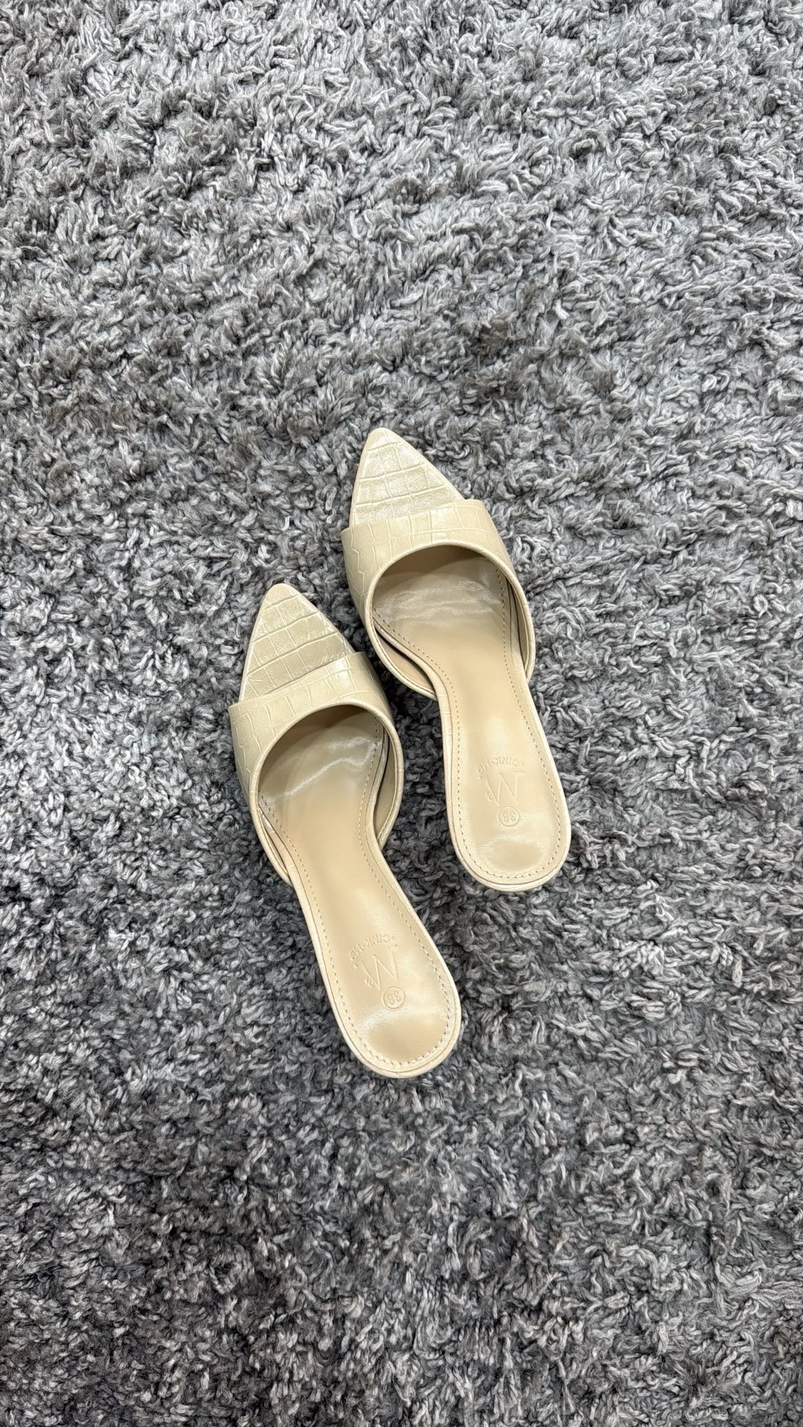 MULES PITON BEIGE