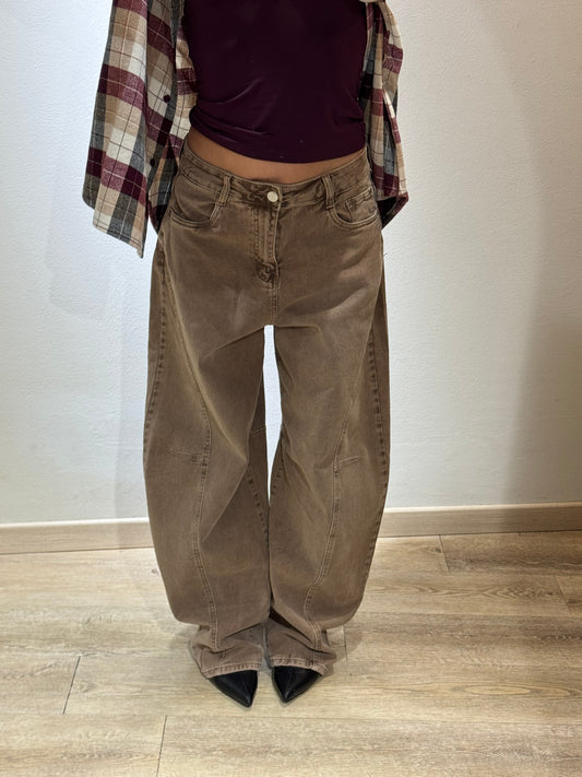 DENIM SLAVATO OVER BEIGE