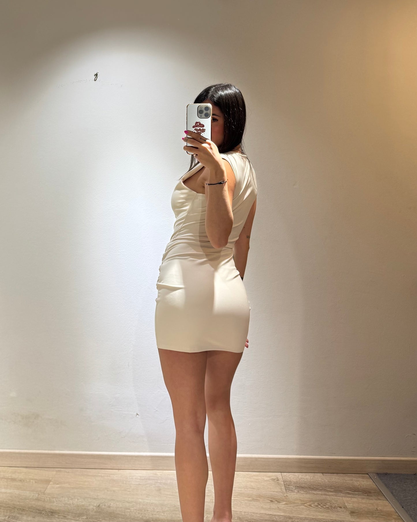 MINI DRESS GOCCIA GOLD