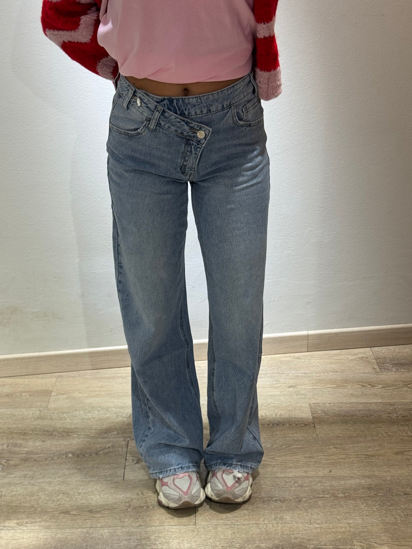 DENIM ASIMMETRICO WIDE LEG